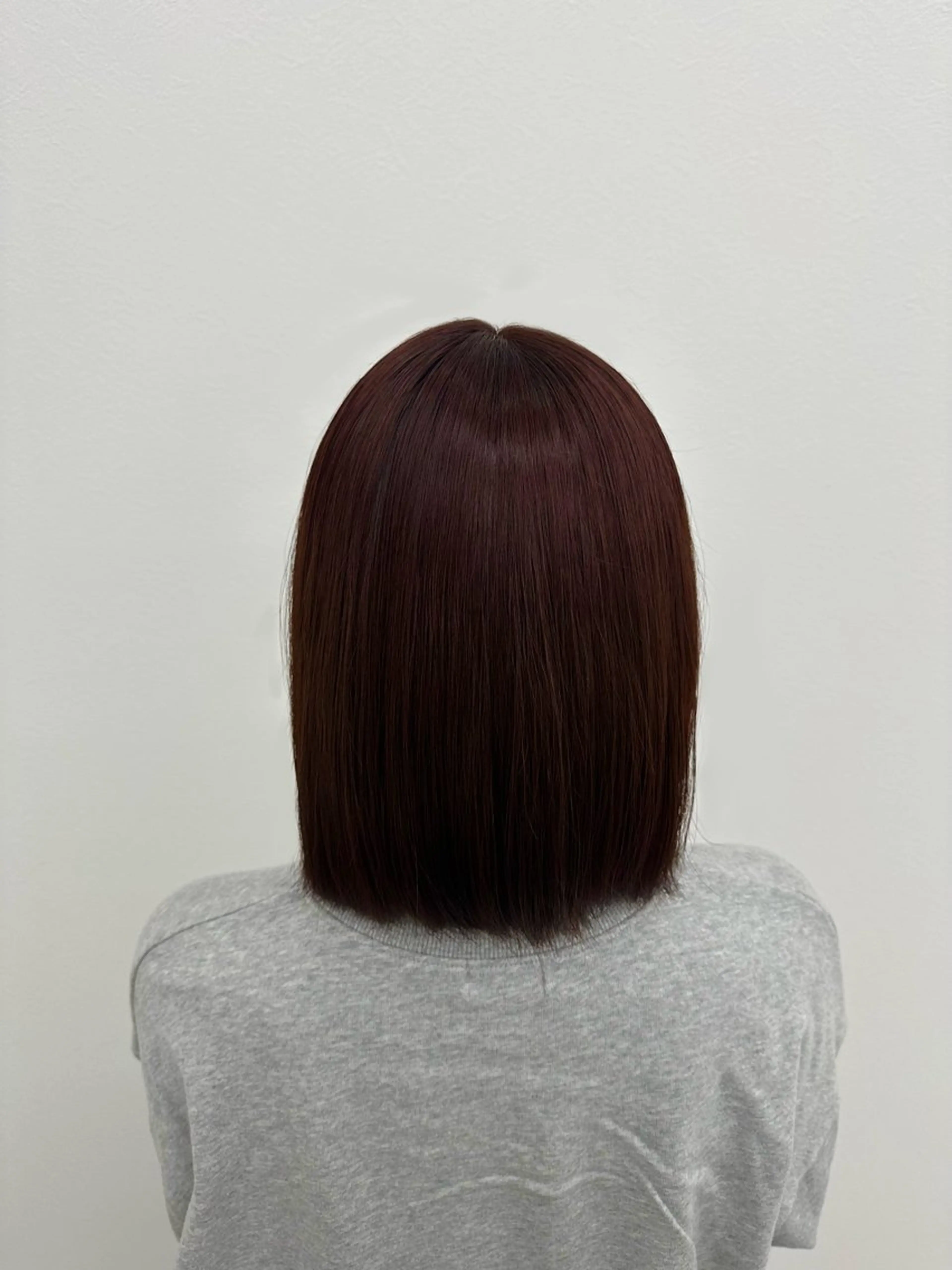 ミディアム 市川 栖々子のヘアスタイル