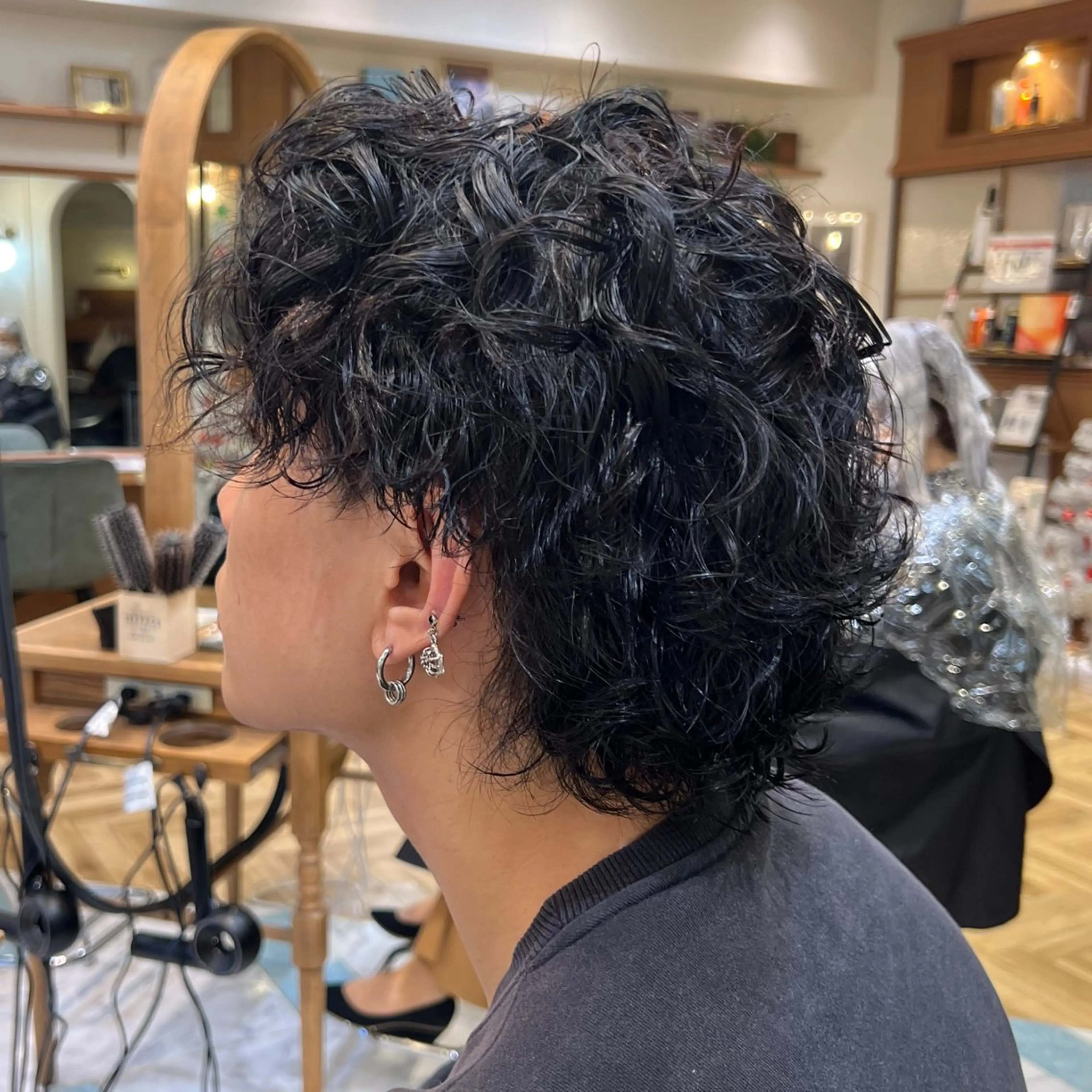 パーマ メンズ Lond   ange池袋所属・メンズ特化美容師✂️ 和野瑛怜菜のヘアスタイル