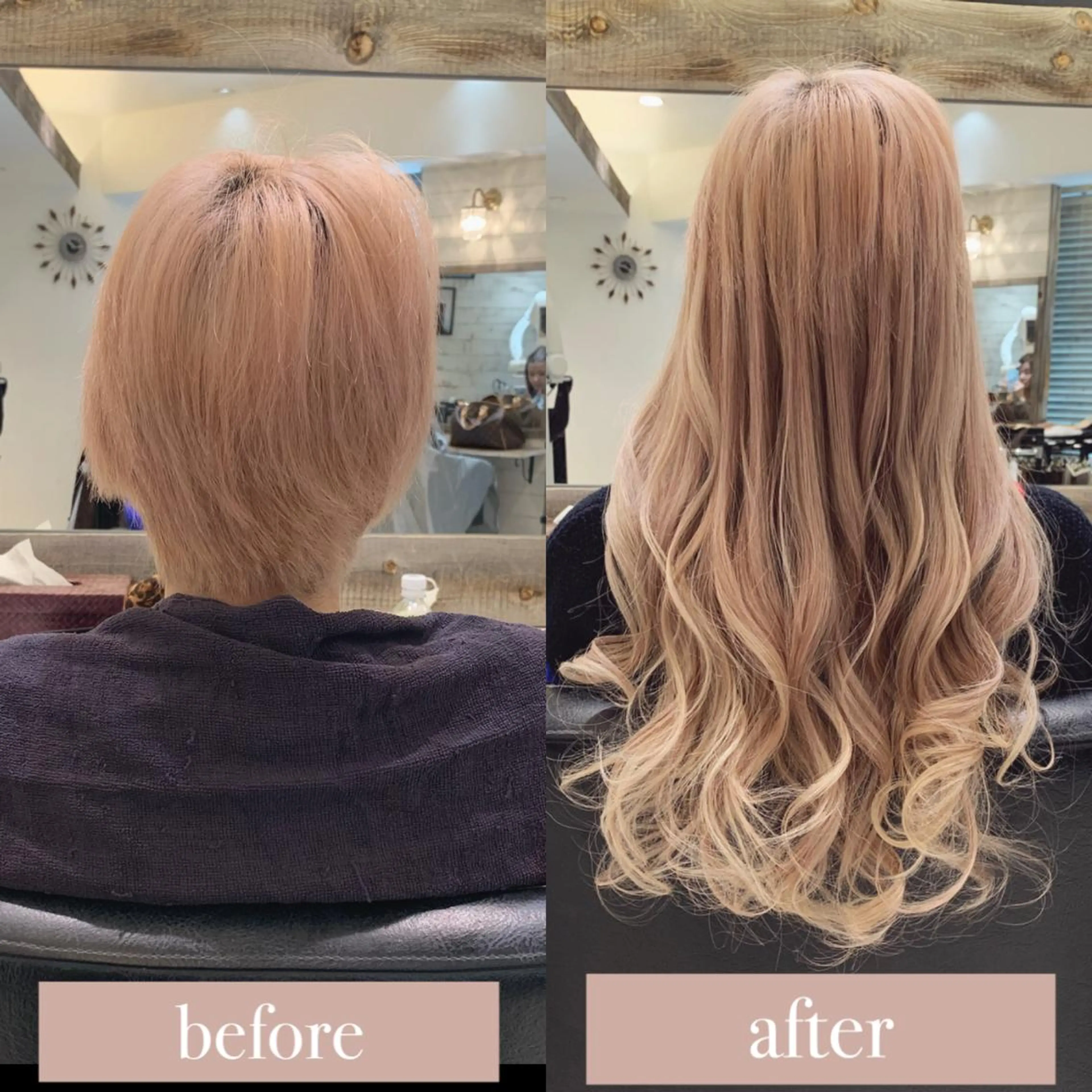 ロング カラー シールエクステ エクステ エクステ　ユノキ リョウタのヘアスタイル