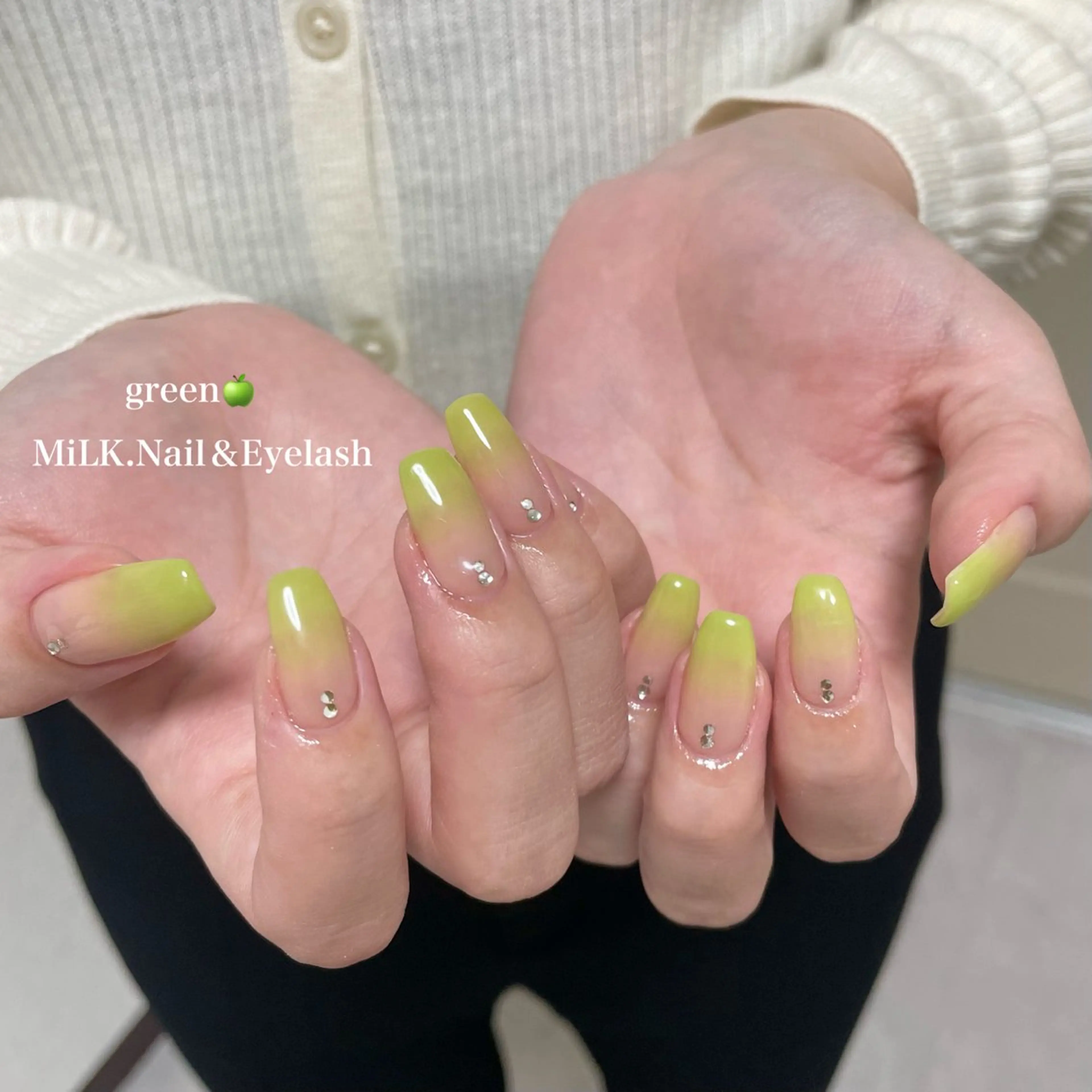 ネイル ハンドネイル MiLK.   Nail&Eyelash所属・MiLK. wakaのマツエク・マツパデザイン