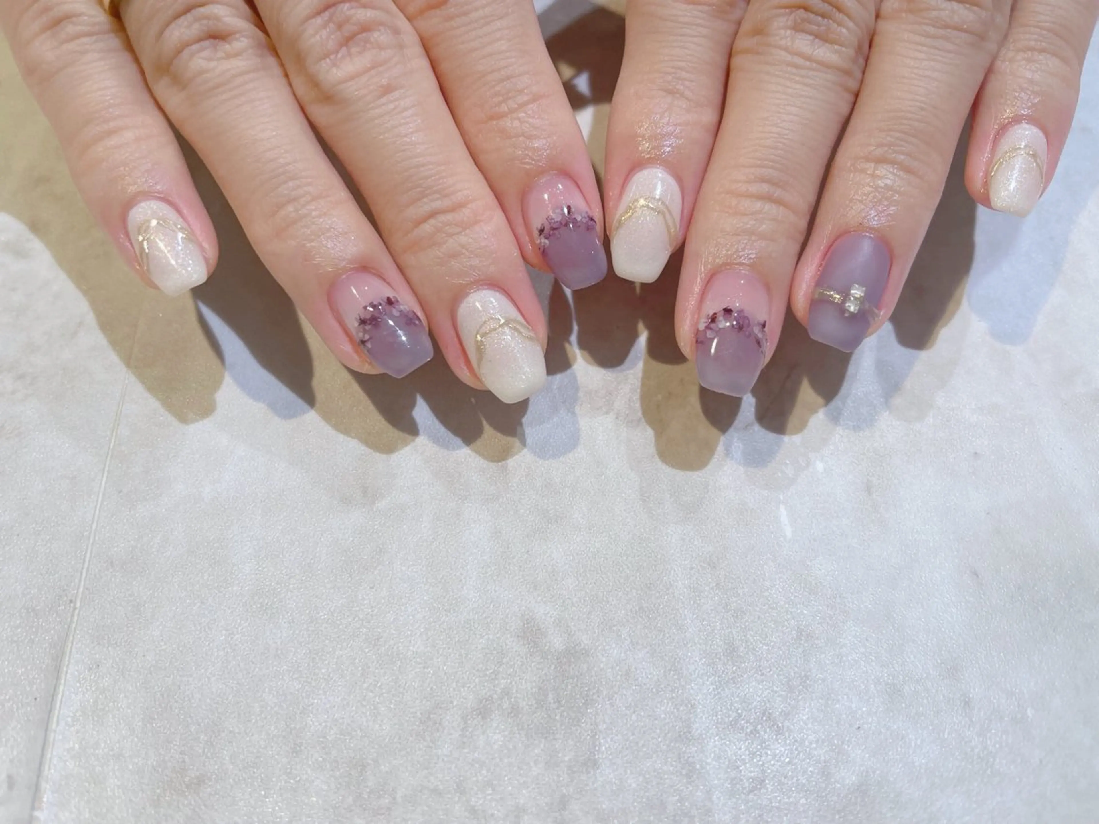 ネイル 舞田 苑香のネイルデザイン