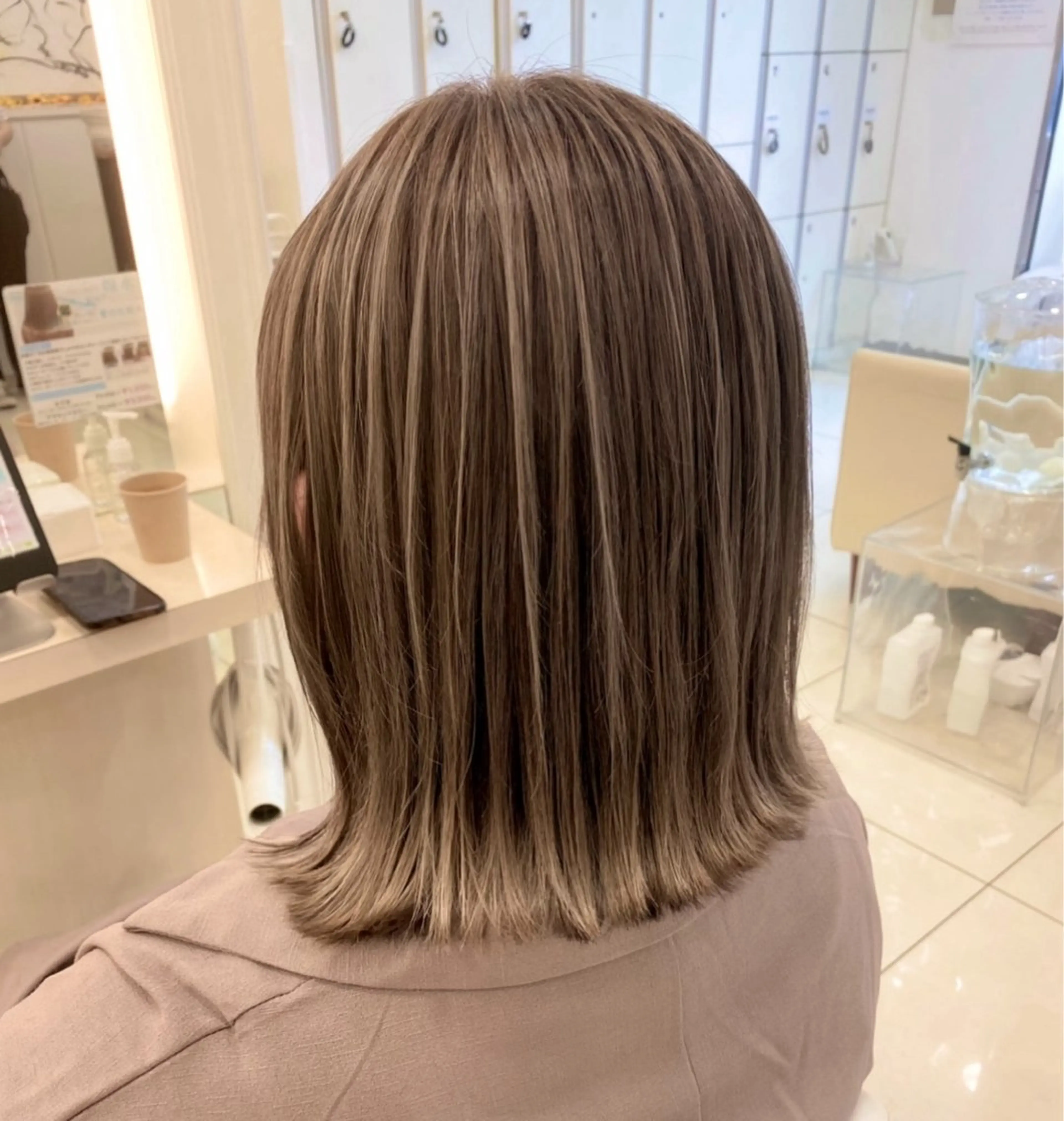 ミディアム ヘアカラー 🫧Ash 小岩店 ハセベ🫧のヘアスタイル