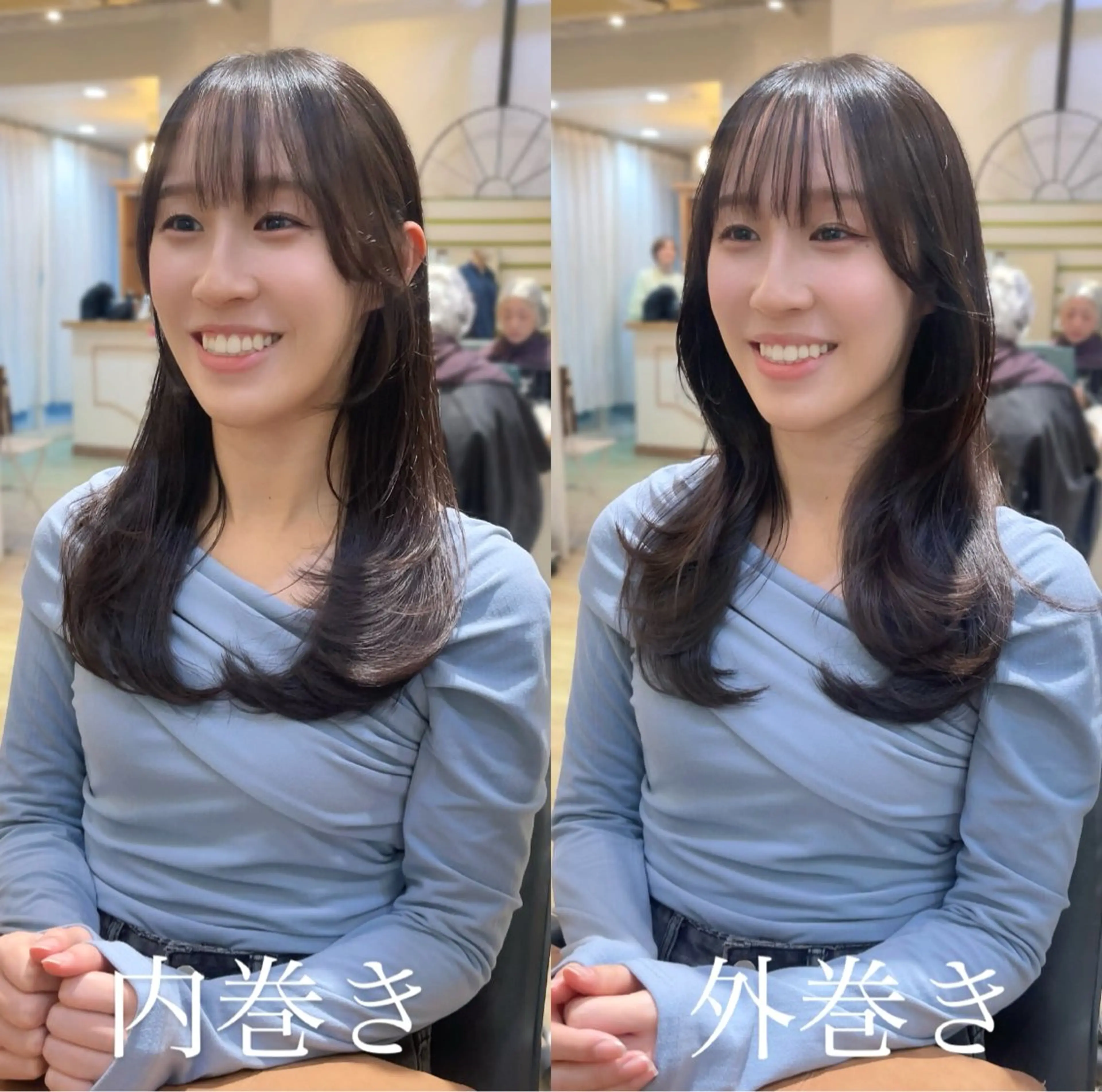 ロング くびれヘア 髪質改善 韓国風ヘア レイヤーカット 似合わせカット カット トリートメント ヘッドスパ 大人可愛い透明感🌟 小顔・韓国髪🌟野中のヘアスタイル