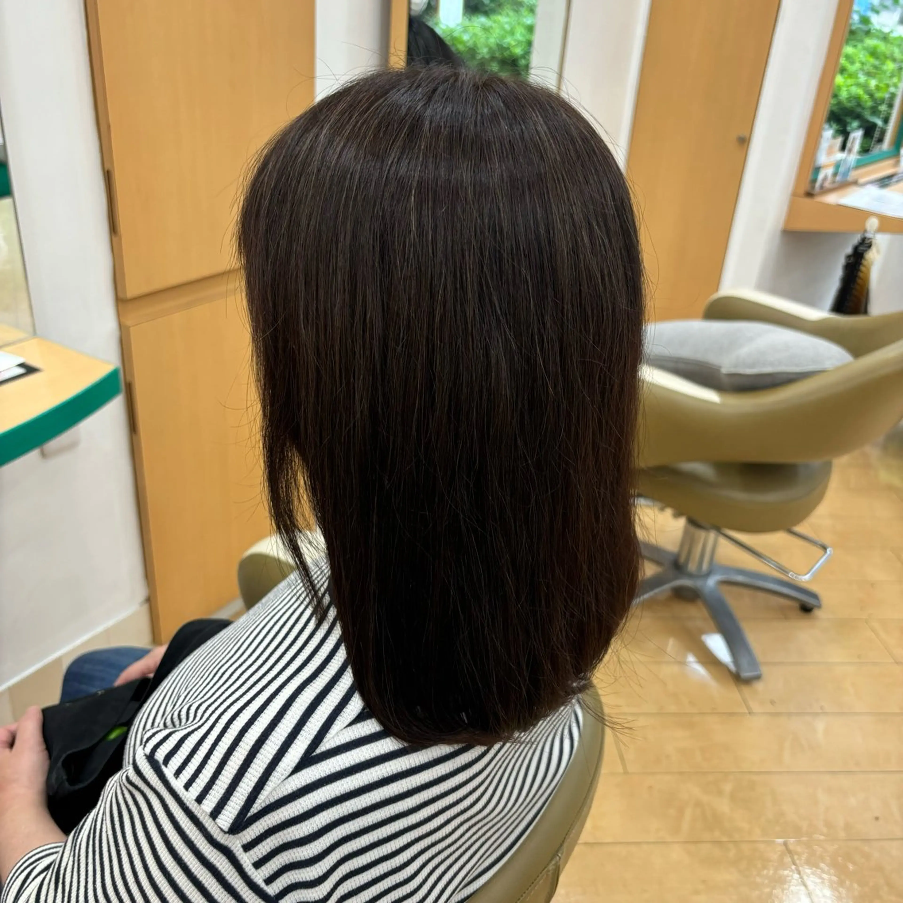 セミロング カラー 🎀🤍芦澤 李音🤍🎀のヘアスタイル