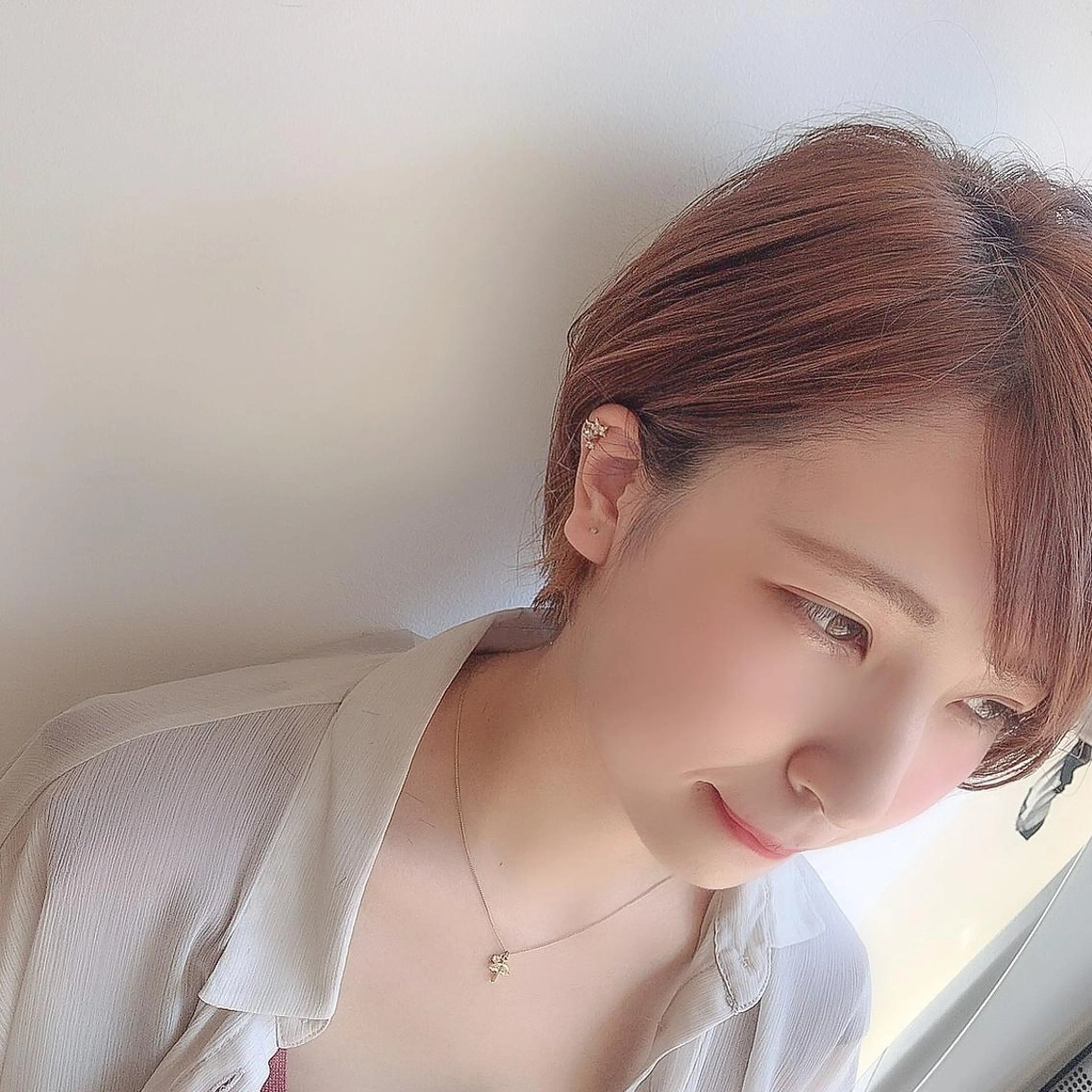 セミロング カラー ba-boo 広島のヘアスタイル
