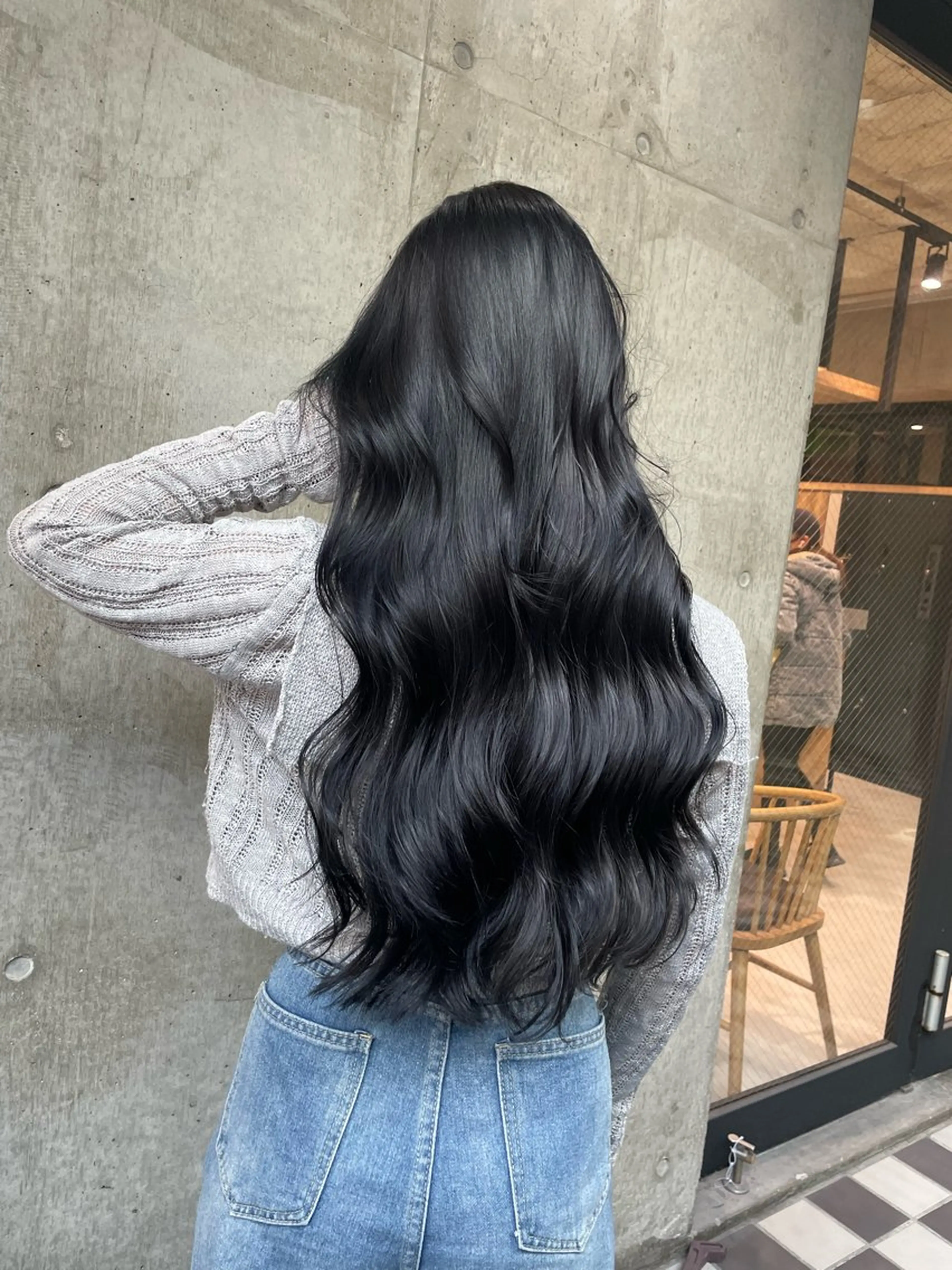 ロング 🫧ハイライトカラー 🫧 𝓜𝓘𝓤のヘアスタイル