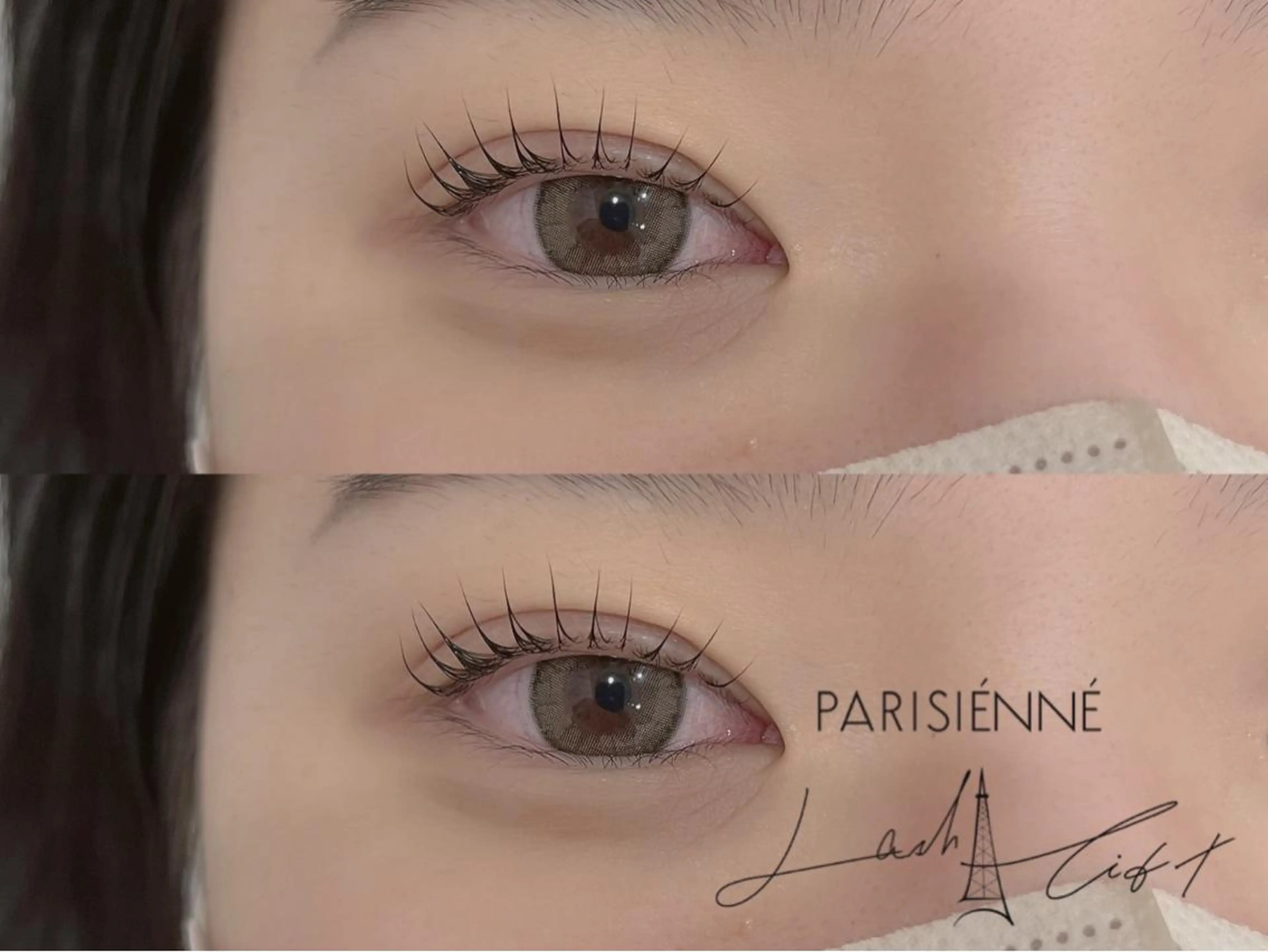 マツエク・マツパ パリジェンヌラッシュリフト MAQUM𖤐 Satsumiのマツエク・マツパデザイン