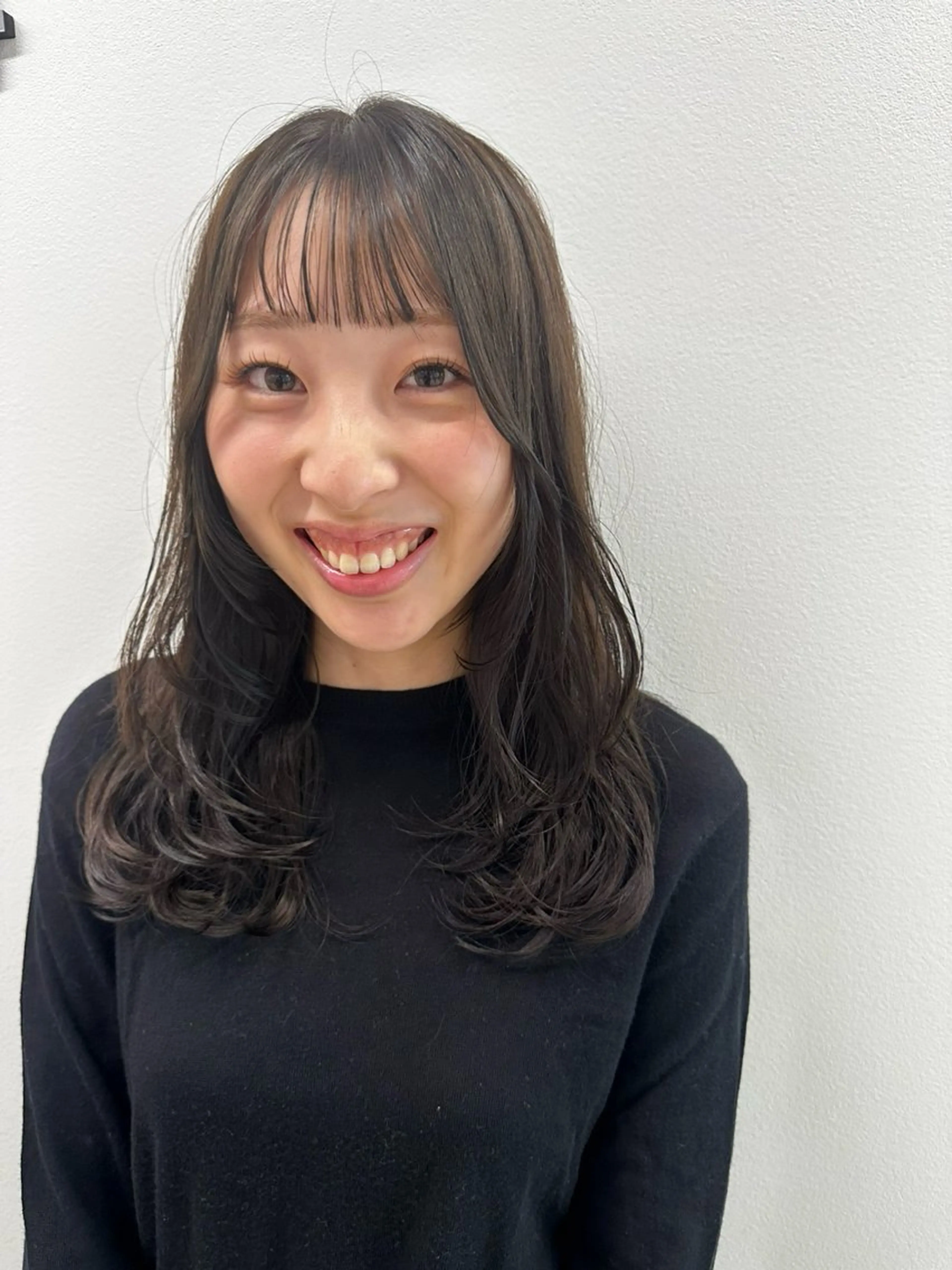 ロング カット ヘアカラー トリートメント 髪質改善/縮毛/トリ ートメント/平野広大のヘアスタイル