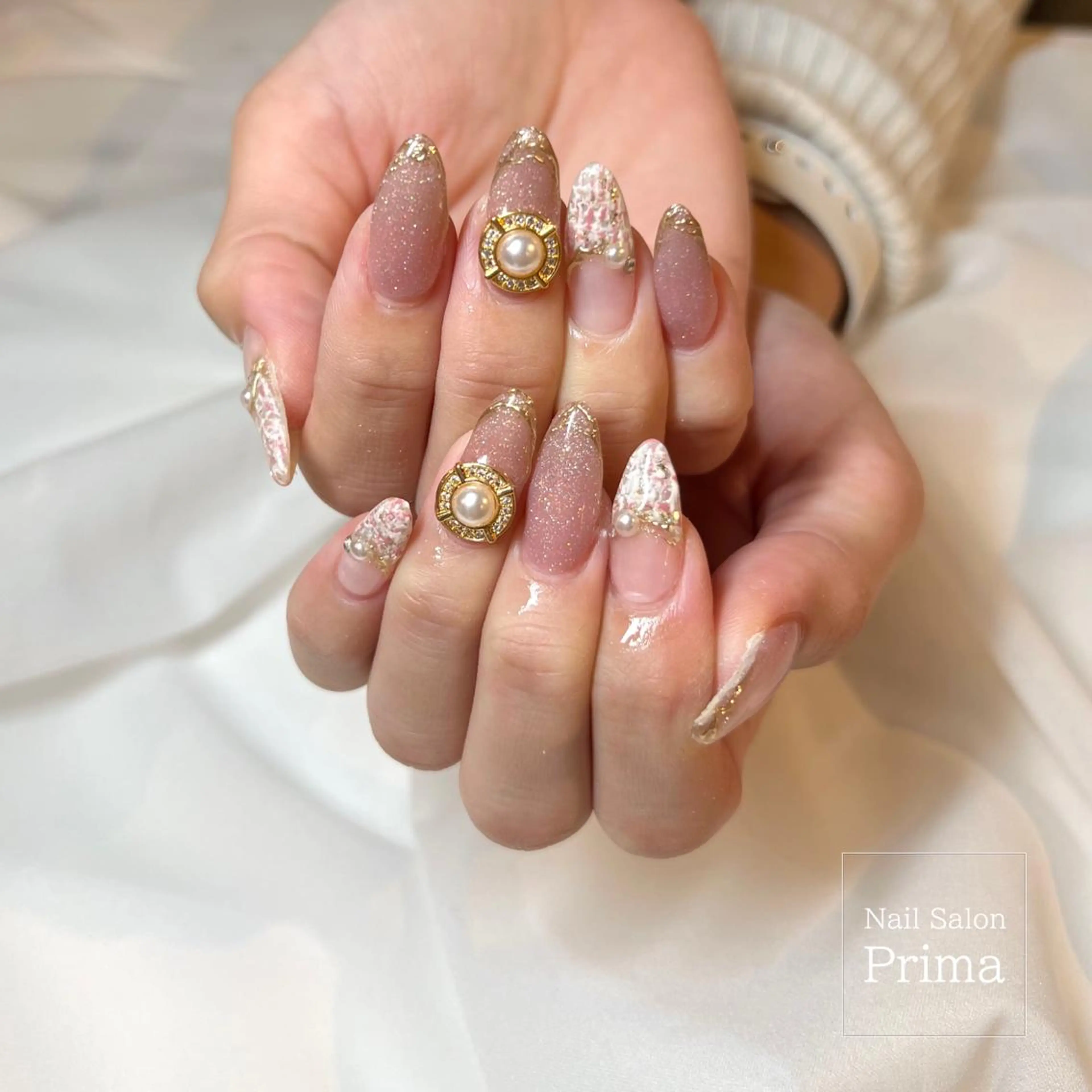 ロング ネイル ハンドネイル Nail Salon Prima所属・SalonPrima 宇佐美【産休中】のネイルデザイン