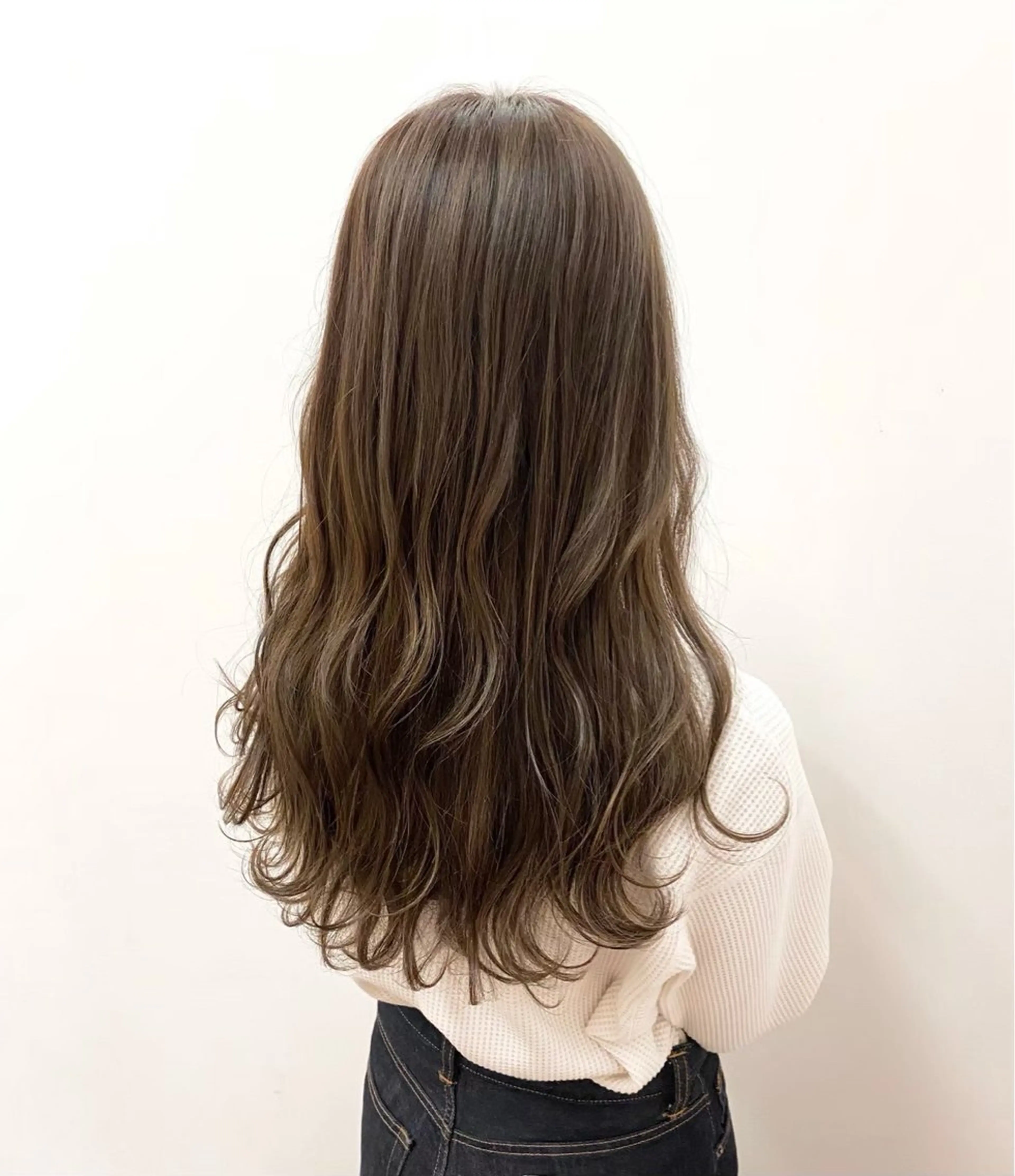 ロング カラー Parve  Mix 🫧梶川虹のヘアスタイル