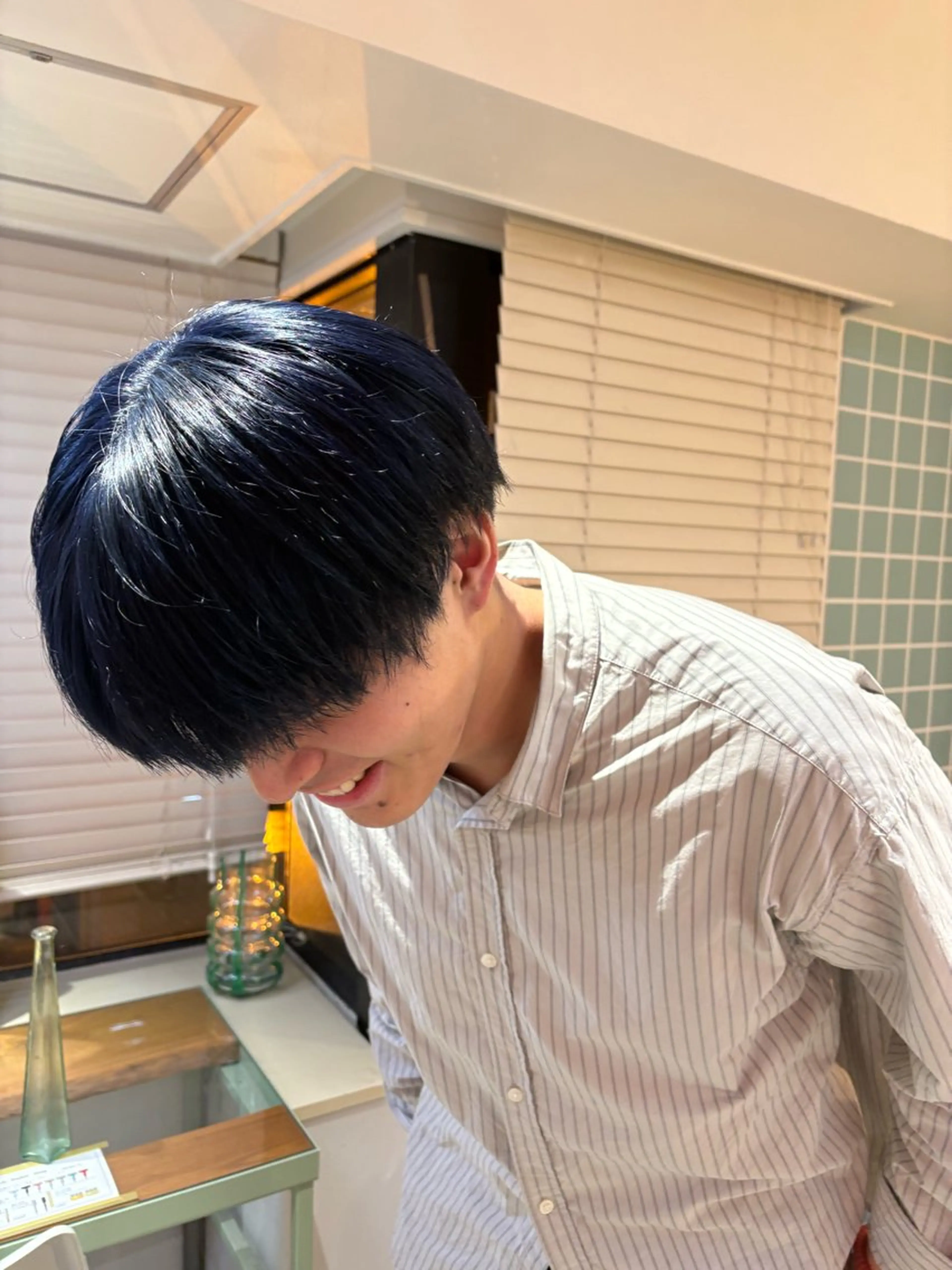 カラー ブリーチ ダブルカラー ヘアカラー 長谷川 結奈のヘアスタイル