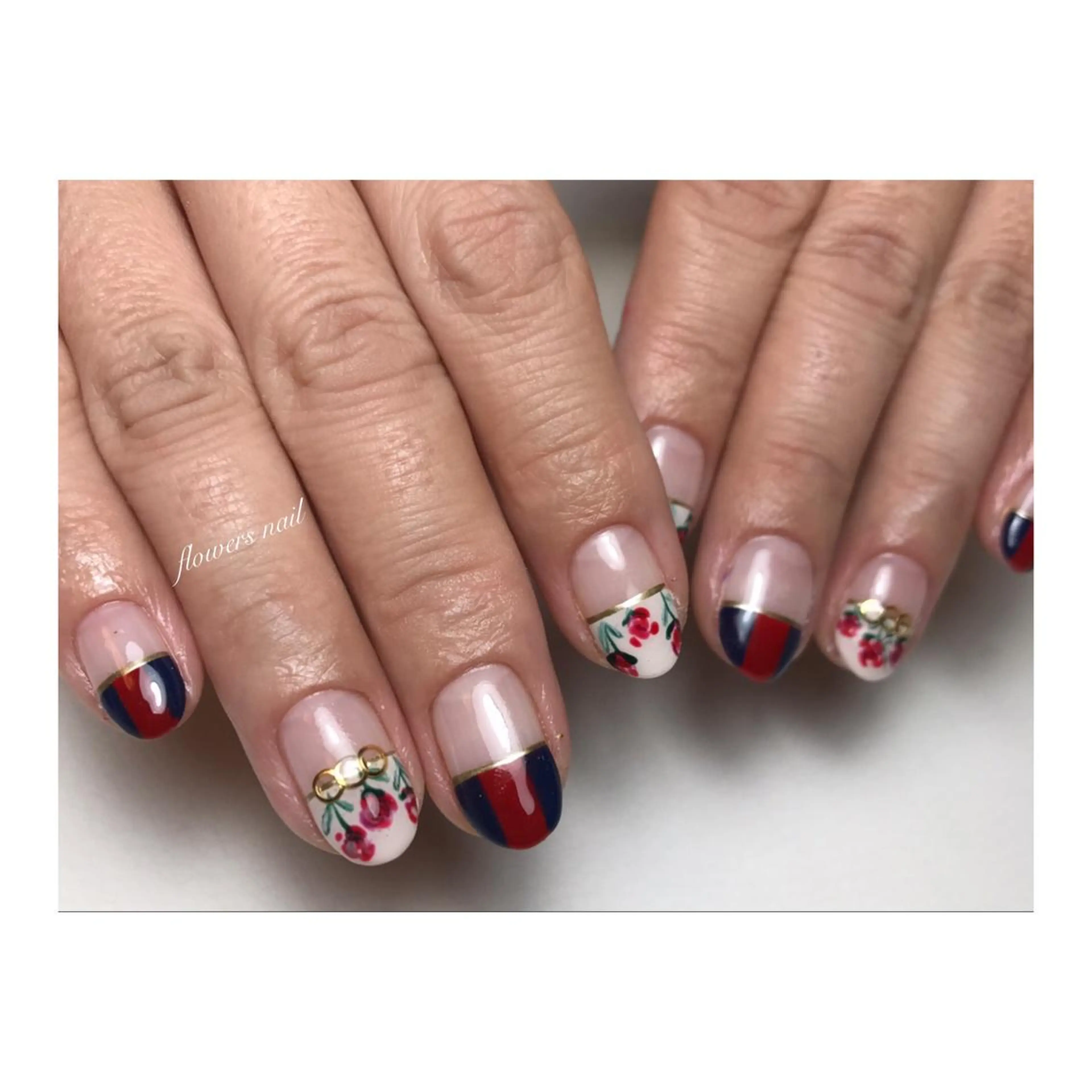 ネイル flowers nailのネイルデザイン