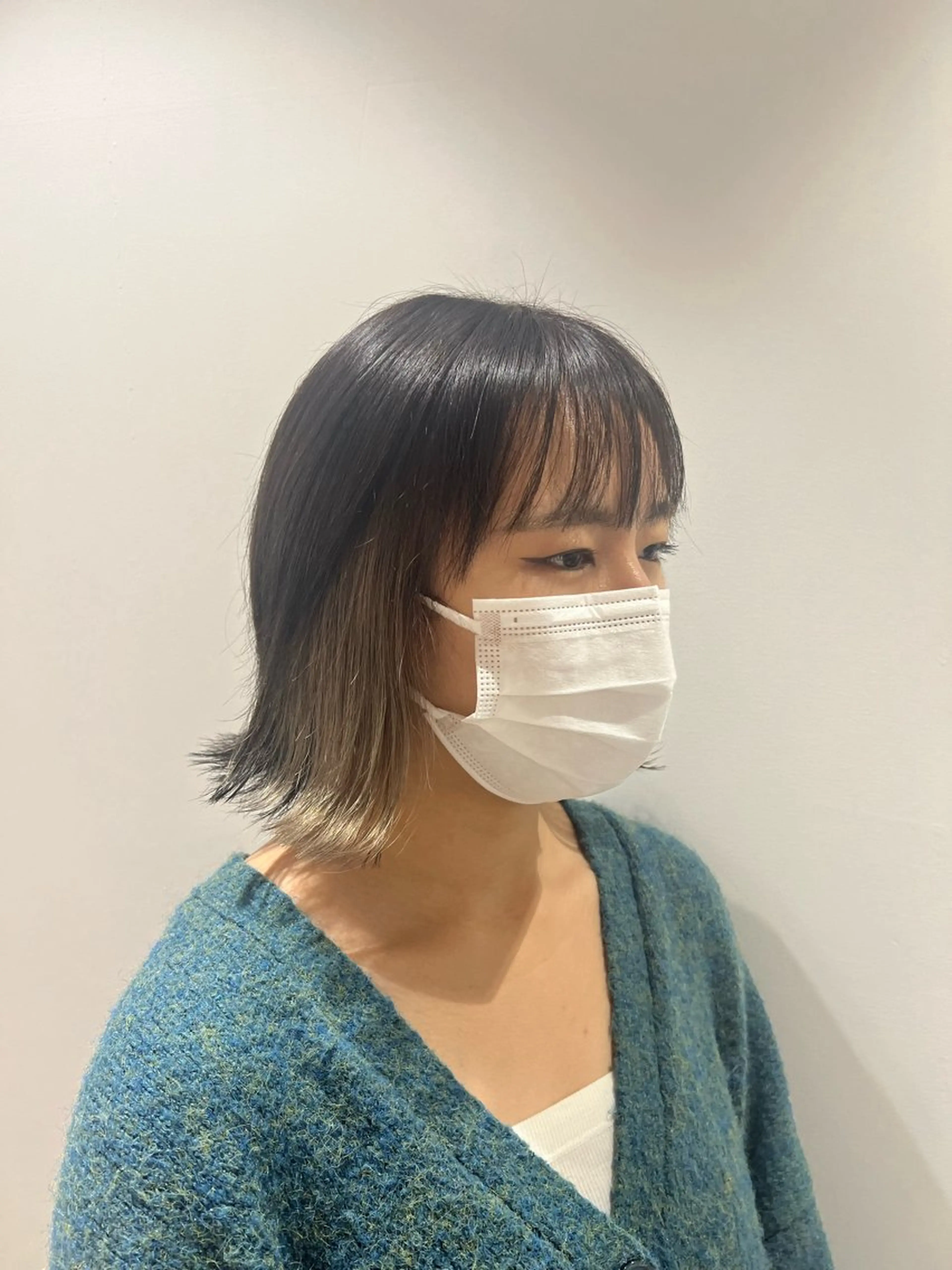 カラー イヤリングカラー 瀬戸 杏珠のヘアスタイル