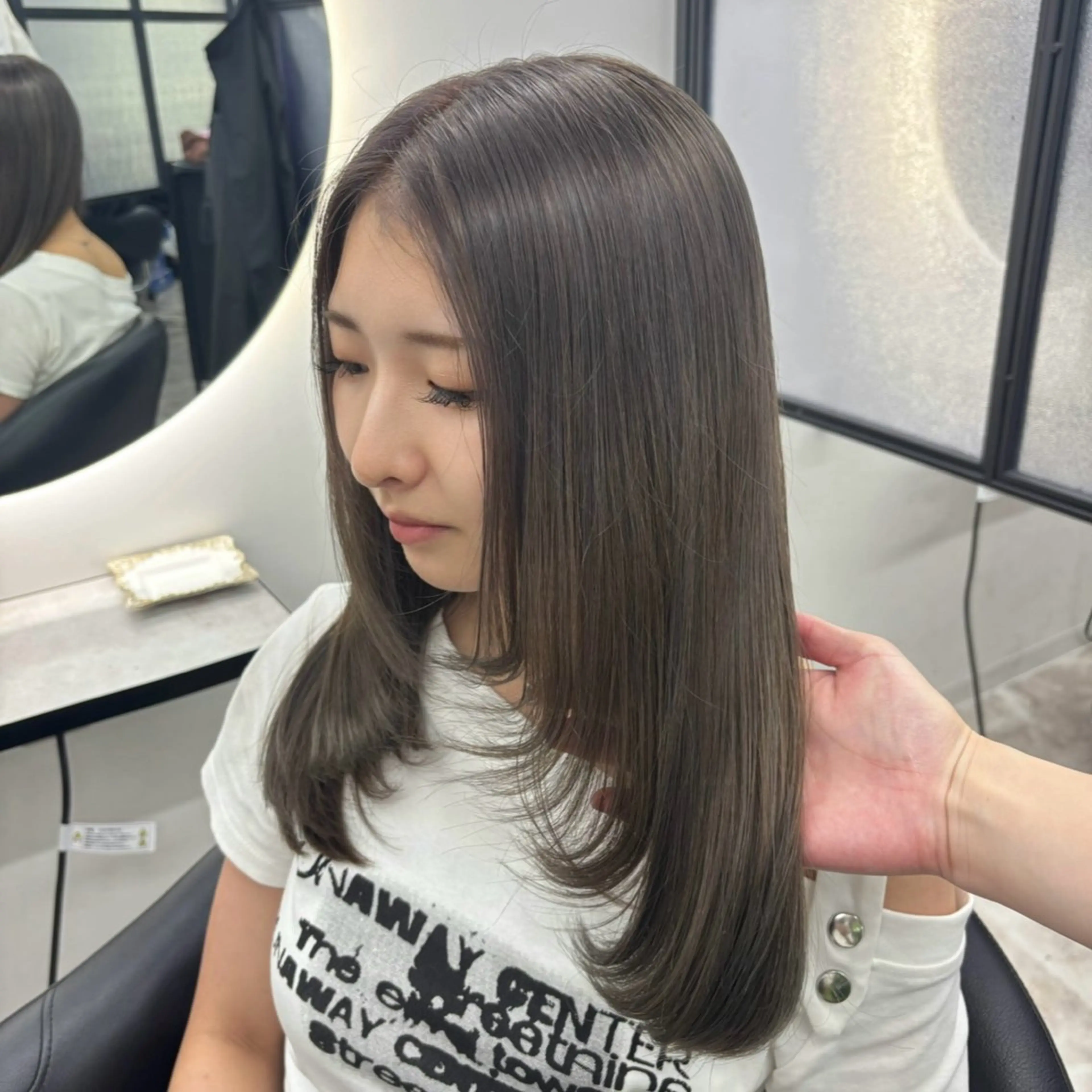 ロング カラー ヘアカラー Ren. 🦋デザインカラーのヘアスタイル