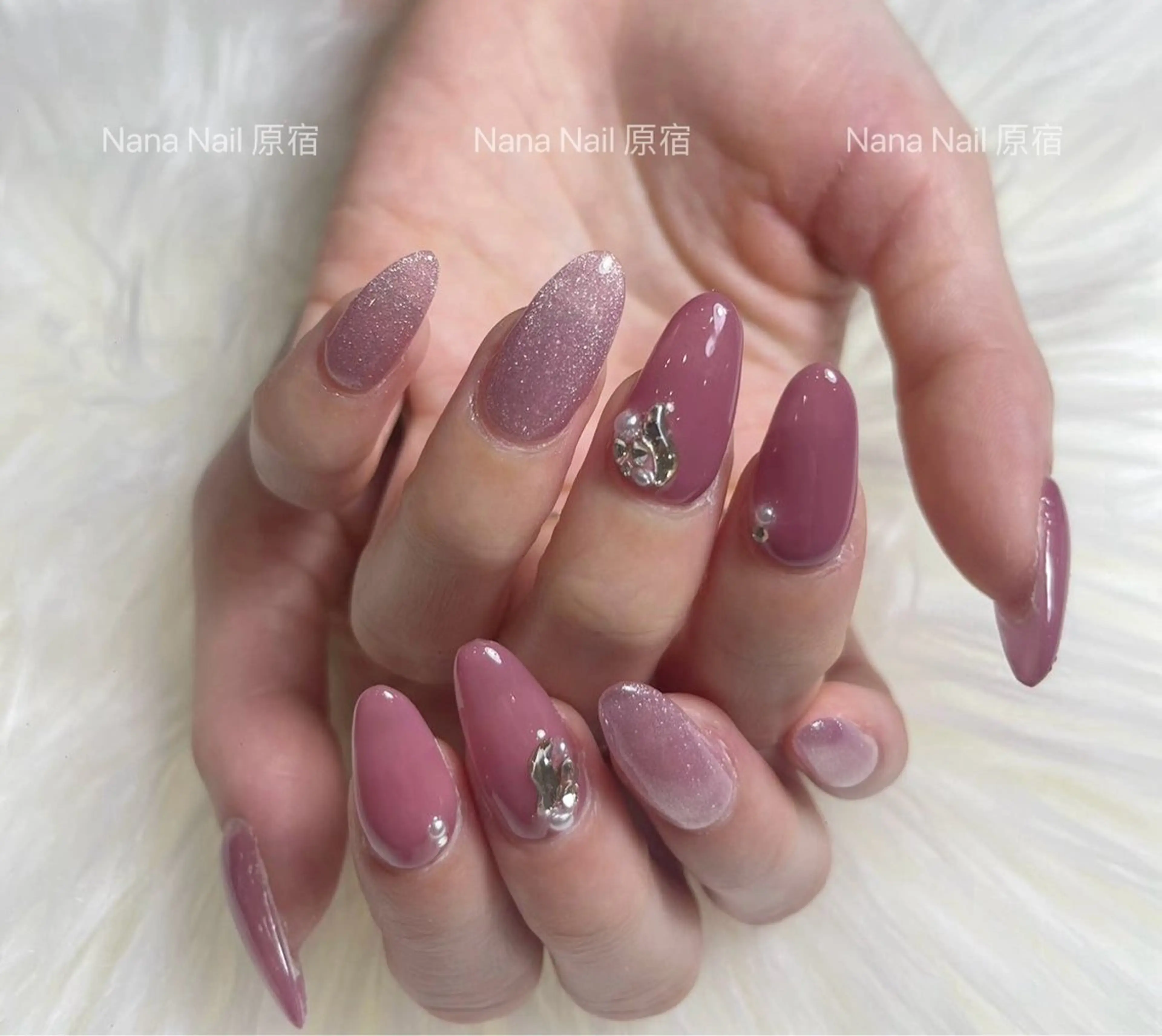 ネイル 持ち込み ハンドネイル Unicorn Nail原宿表参道のネイルデザイン