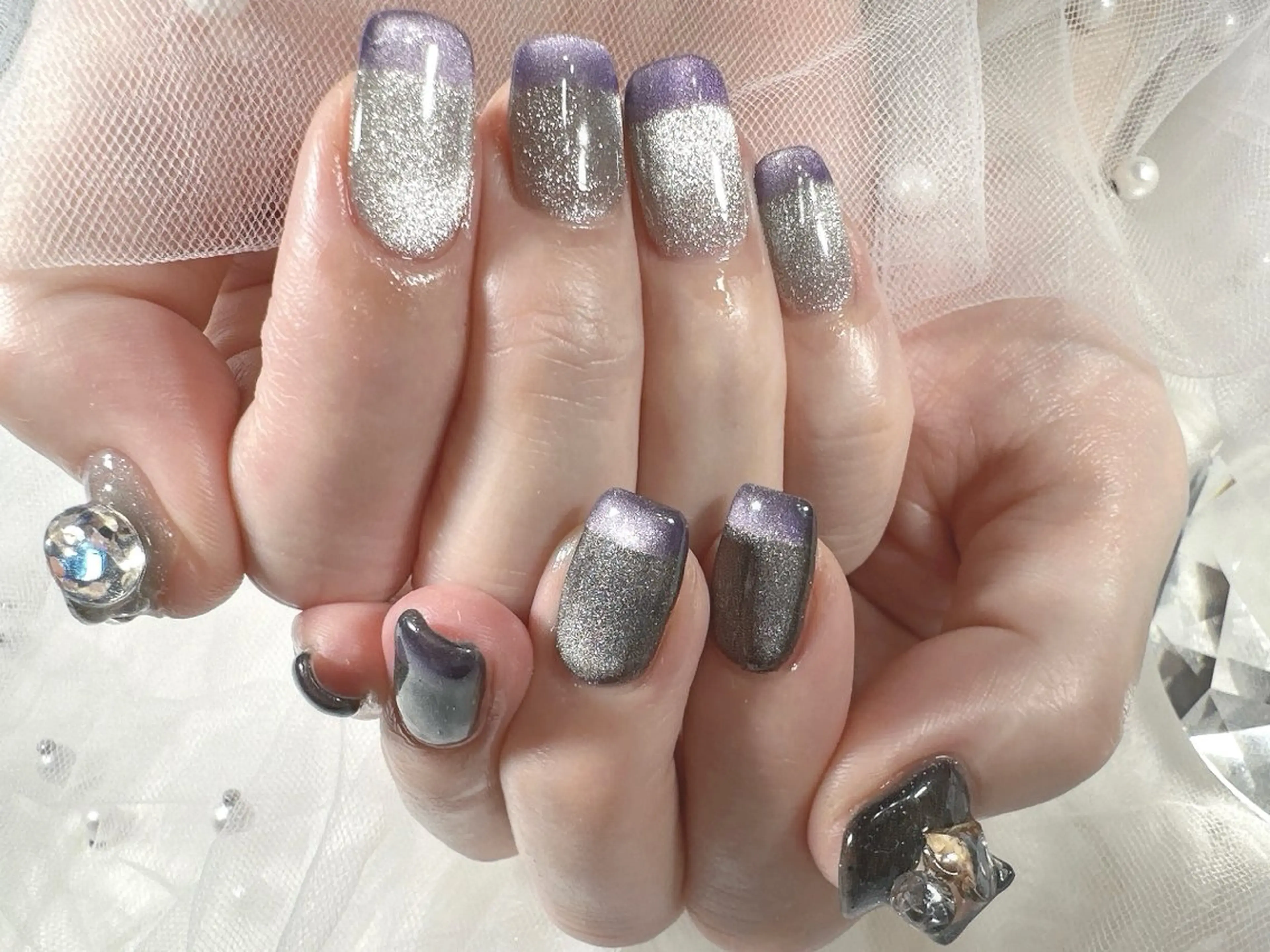 ネイル マグネットネイル Cheeme Nailのネイルデザイン