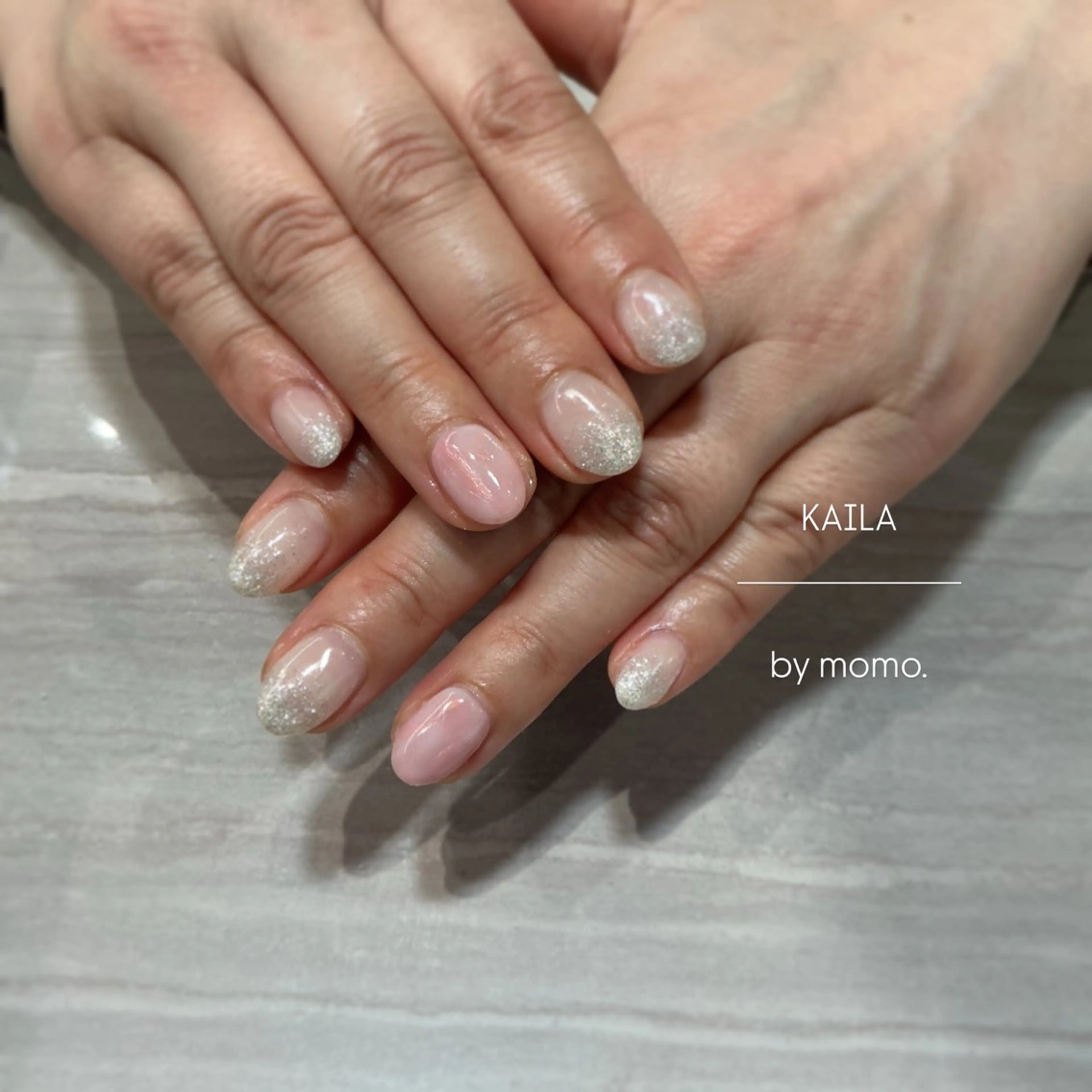 ネイル ハンドネイル KAILA momo.のネイルデザイン