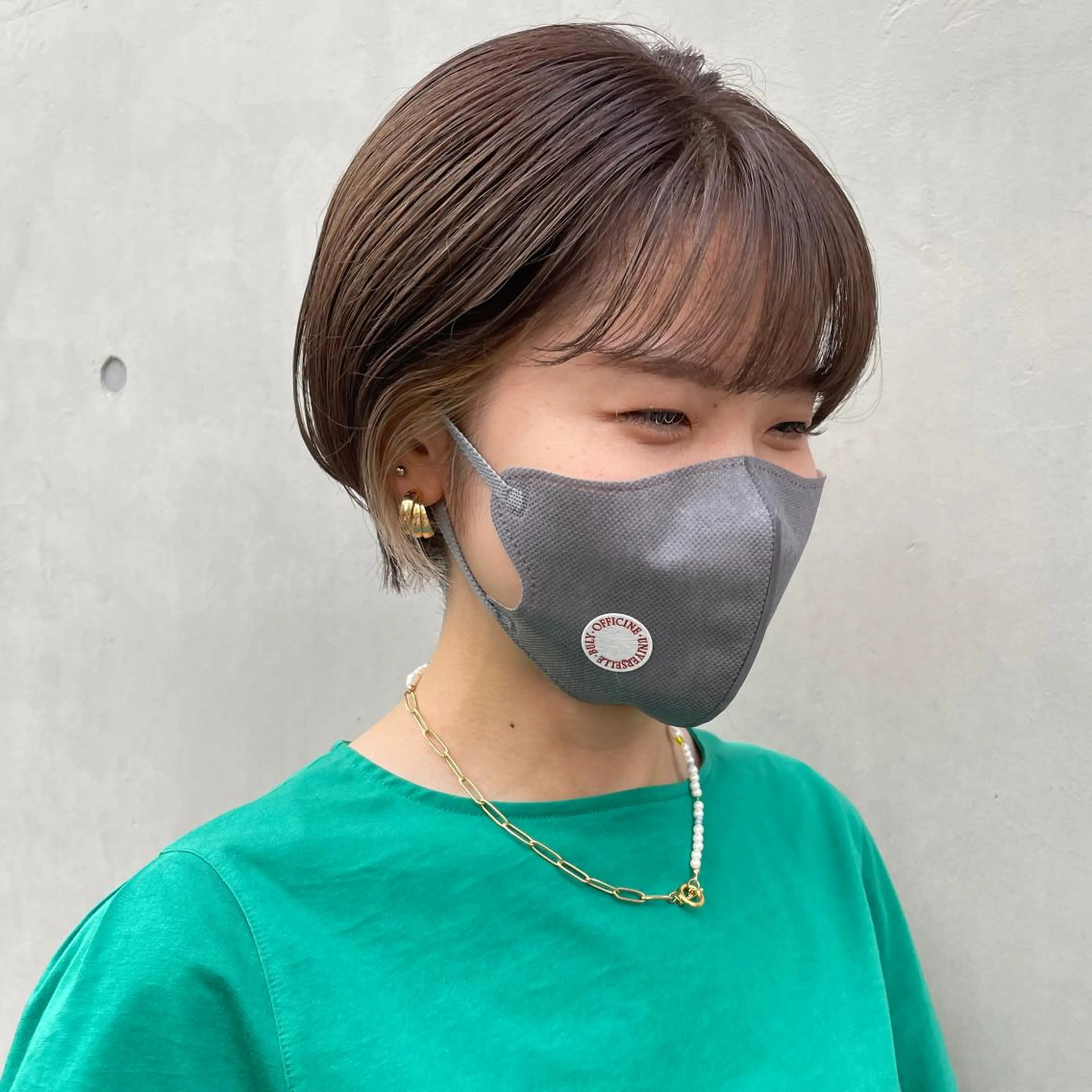 ショート casane所属・暖色・前髪カット 🎗️佐藤ゆみこのヘアスタイル