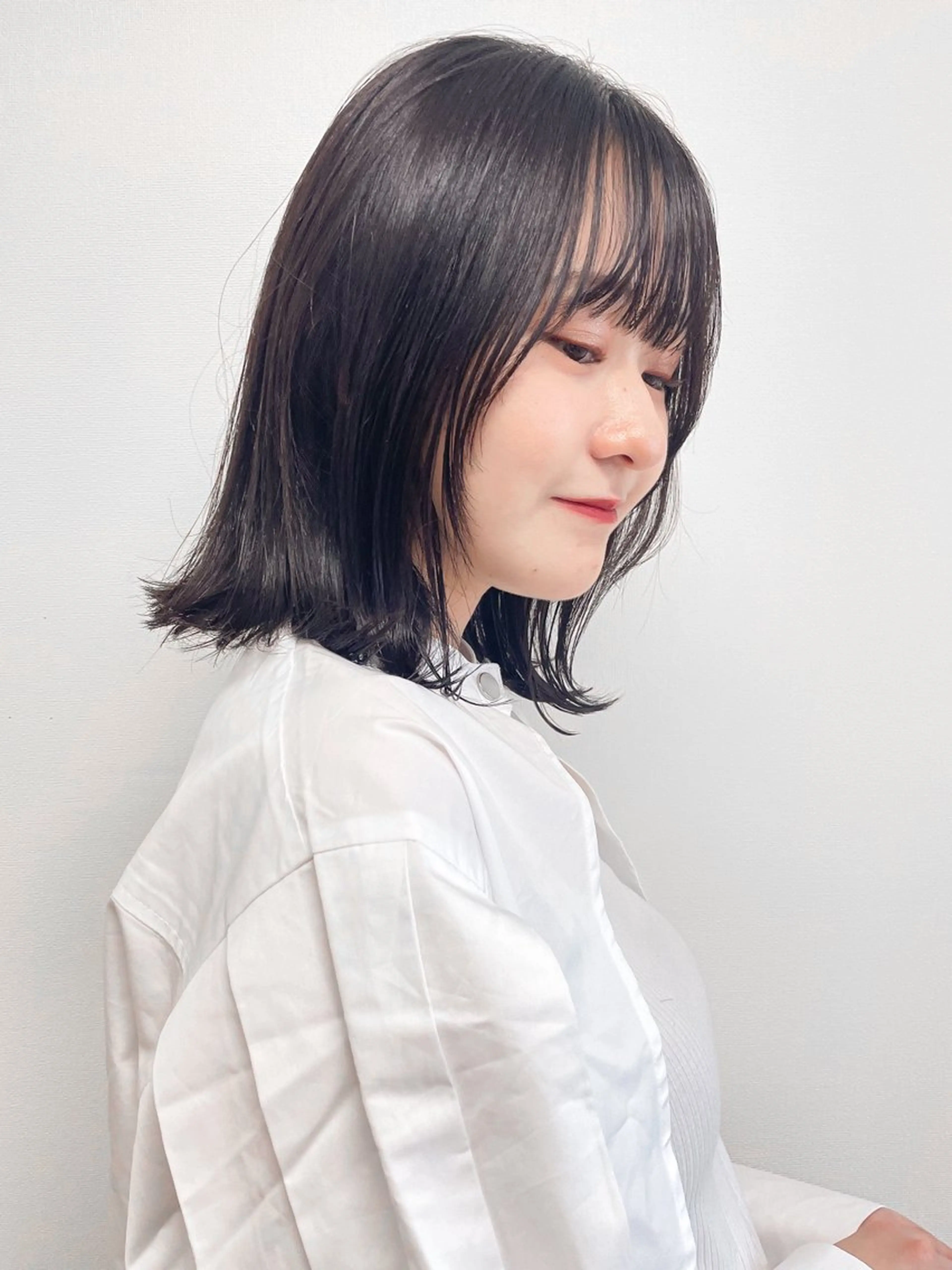 ミディアム カット ヘアカラー トリートメント ◽️Daiki／ 髪質再生◽️のヘアスタイル