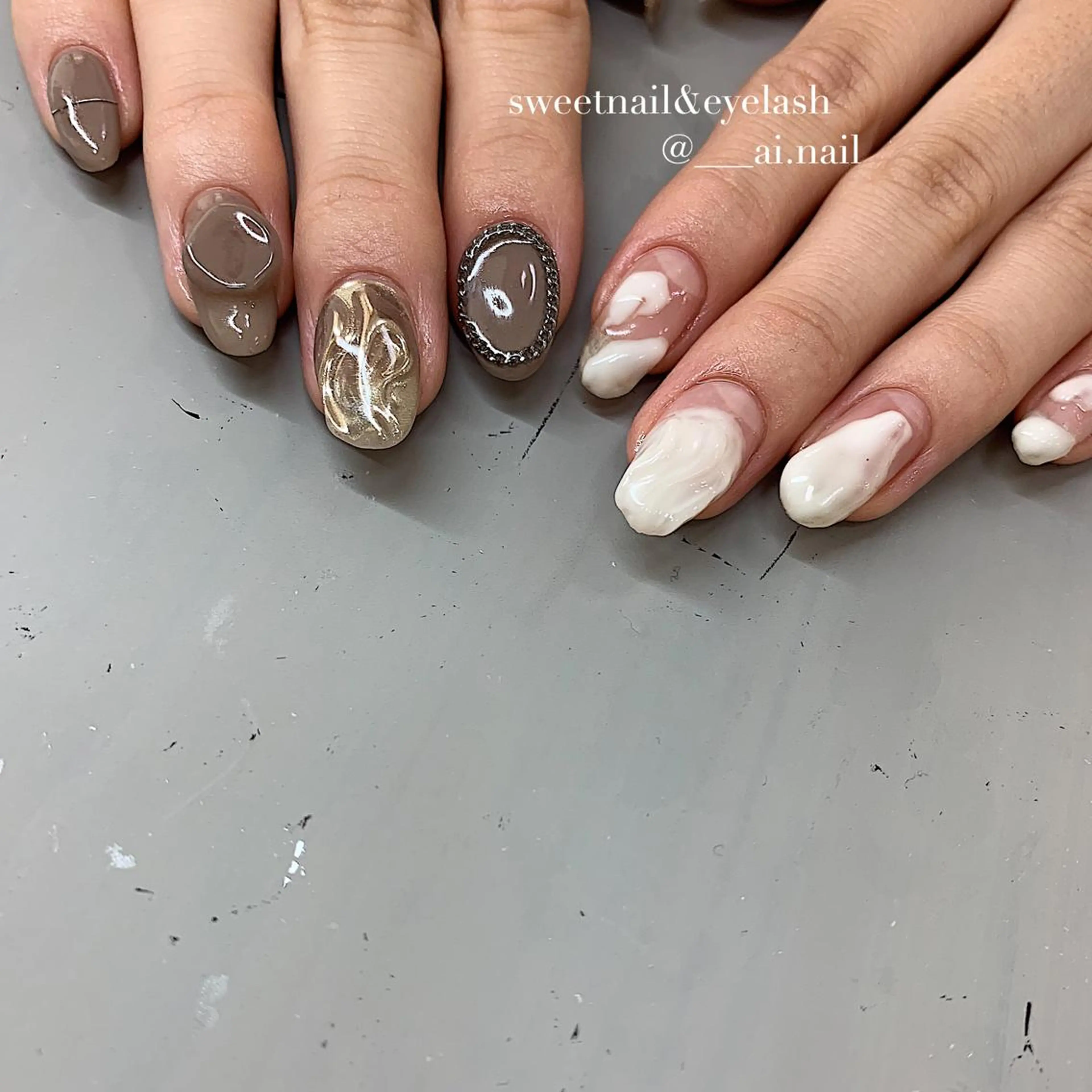 ネイル 🍃伏見 / soL nail / aiのネイルデザイン
