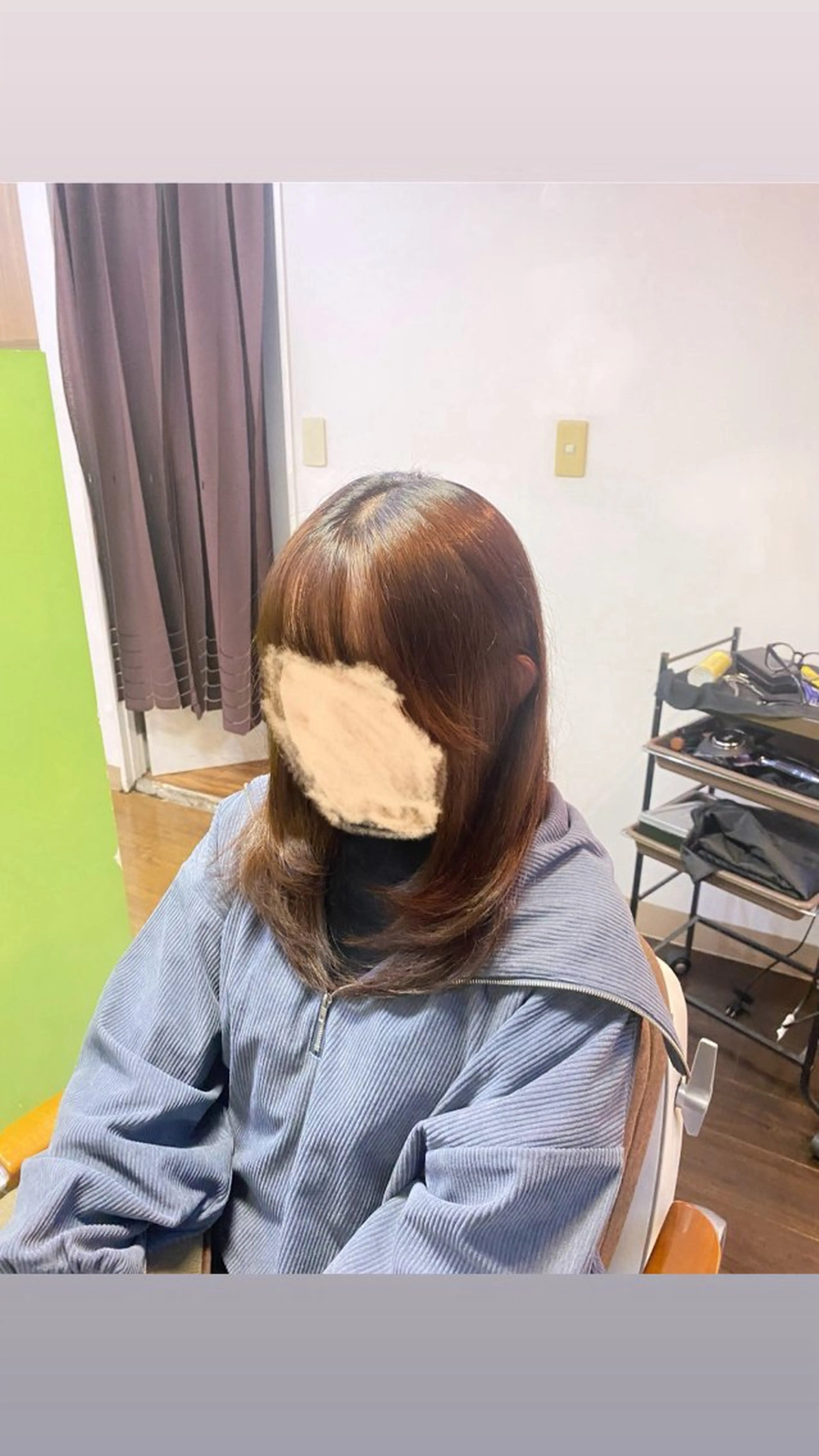 セミロング ヘアアレンジ メンズ特化 エシカル　松原大将のヘアスタイル