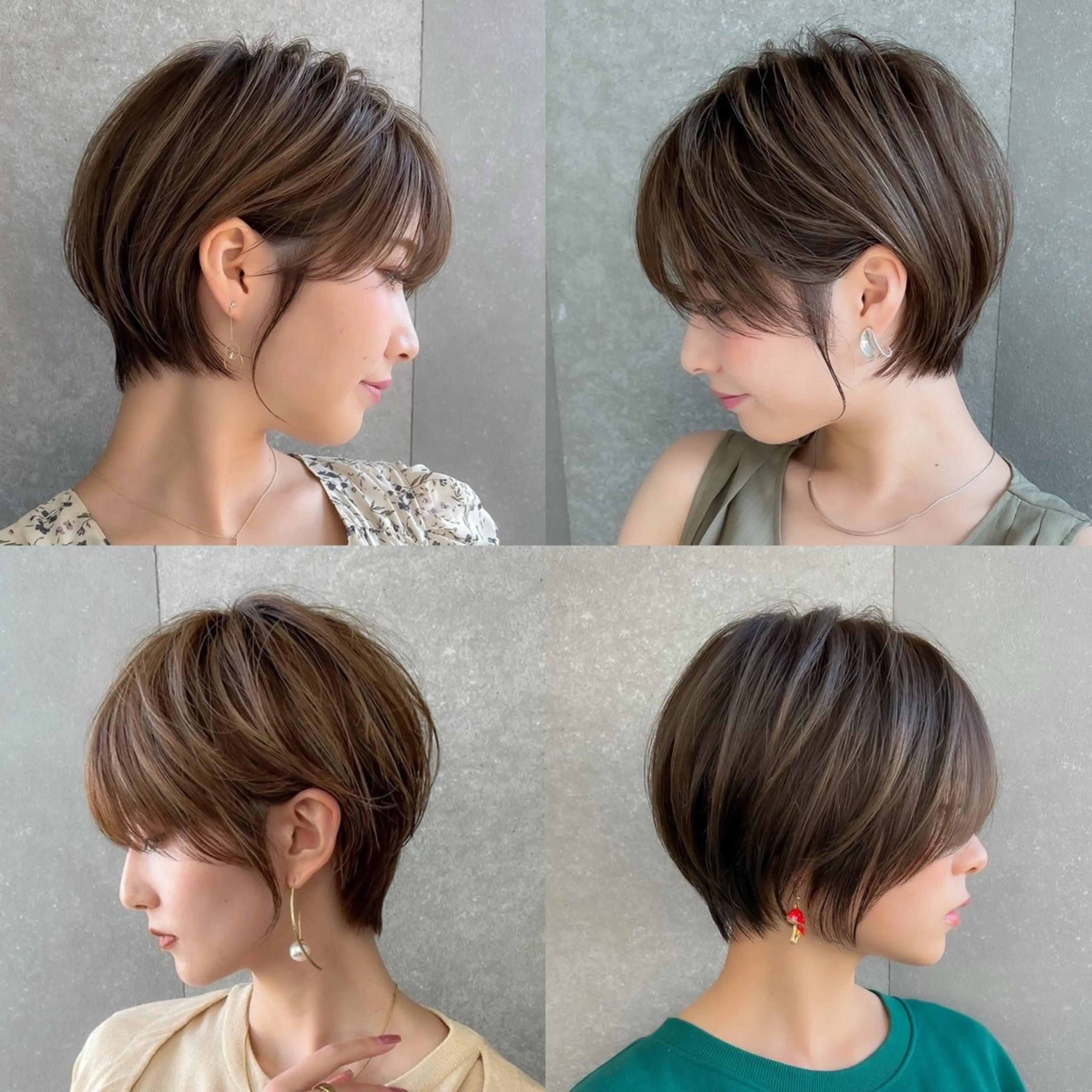 ショート ショートヘア 小顔カット カット ヘアカラー トリートメント ヘッドスパ 遠藤大雅 ショート /韓国ボブ🌈のヘアスタイル