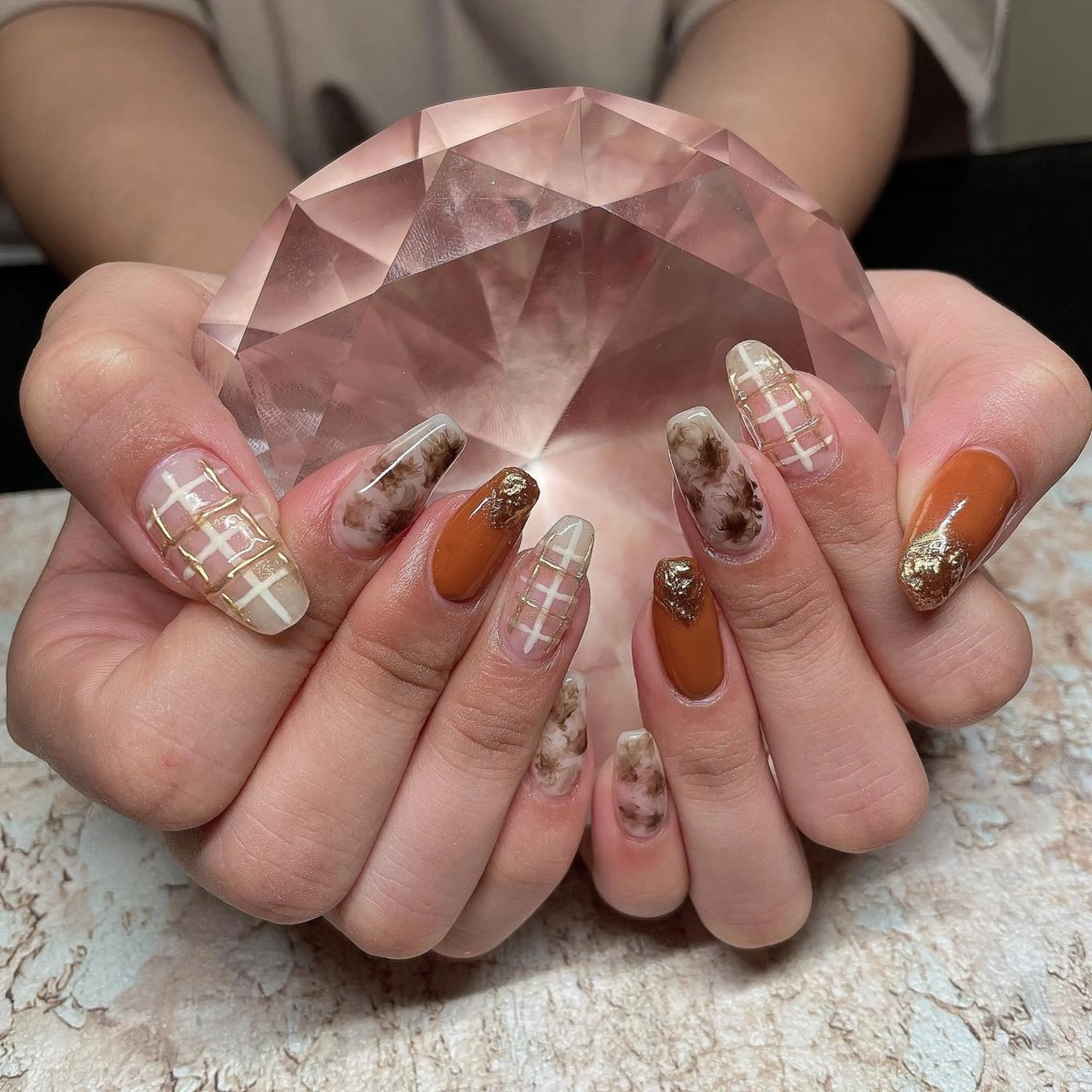 ネイル アートネイル フレンチネイル ジェルネイル グラデーション 韓国ネイル Nail room Bimano所属・Bimano seica♡+°のネイルデザイン