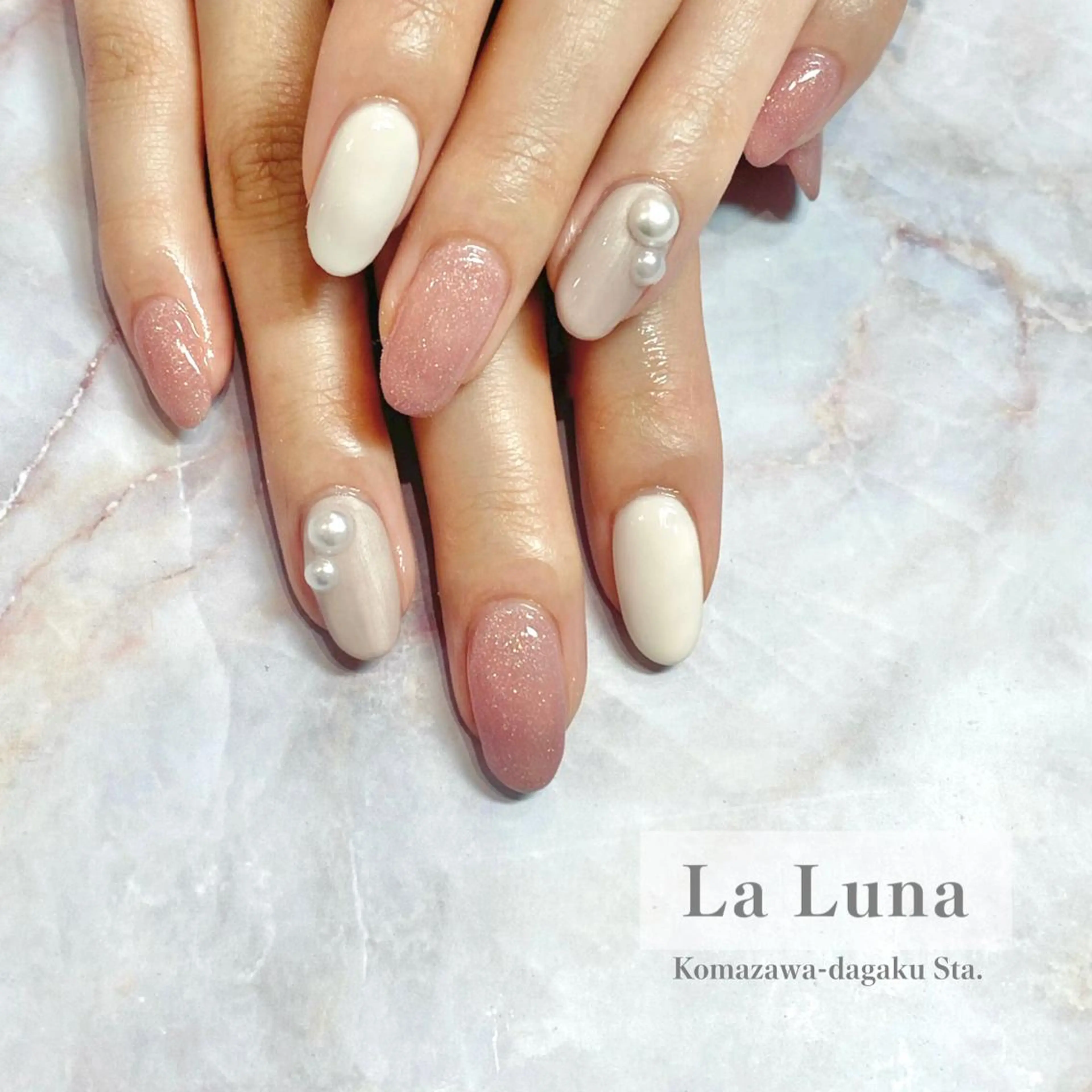 ネイル ワンカラーネイル ＬａＬｕｎａ🌙 natsukiのネイルデザイン