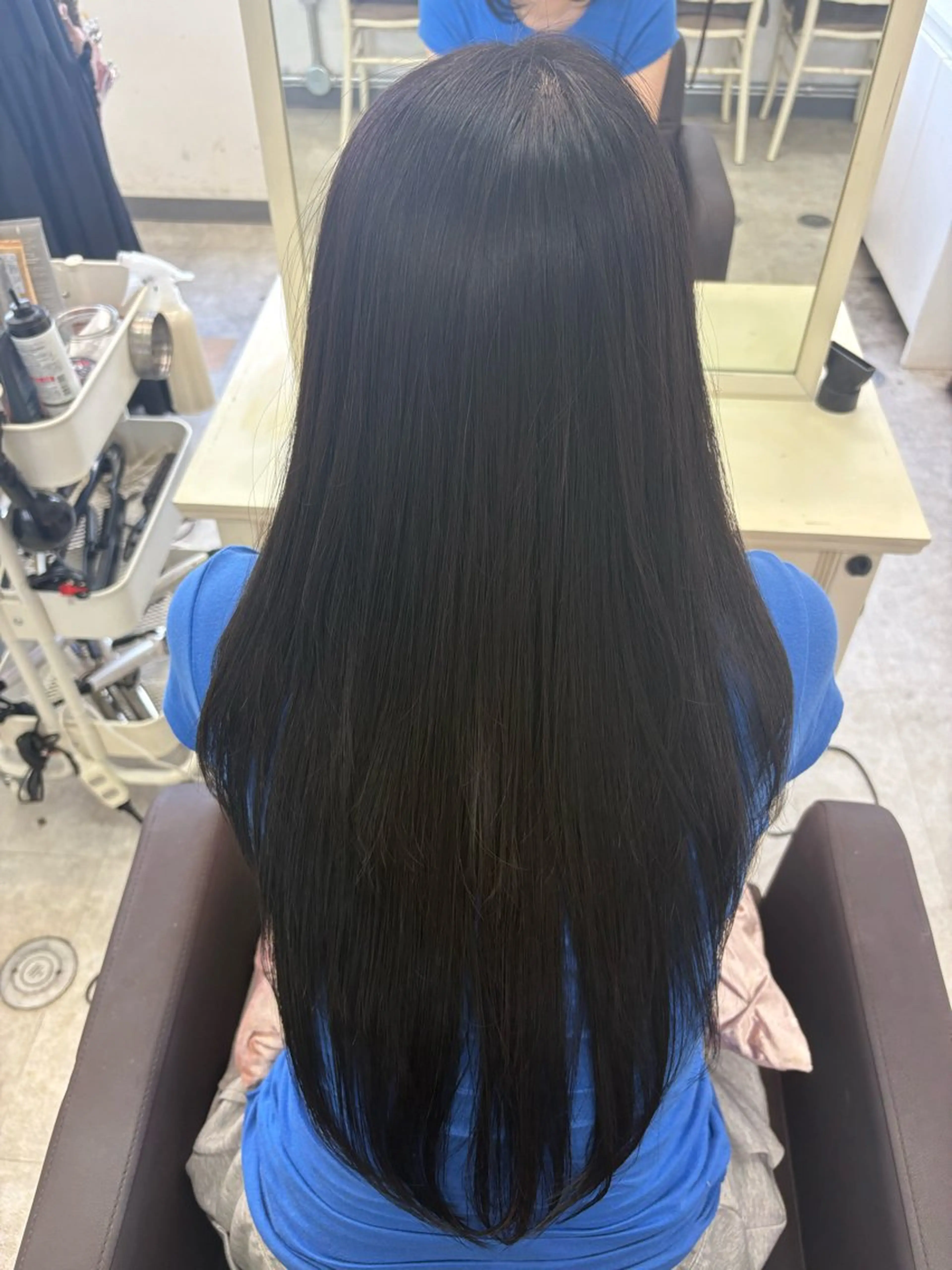 ロング カラー ヘアカラー トリートメント shizuku ✨のヘアスタイル