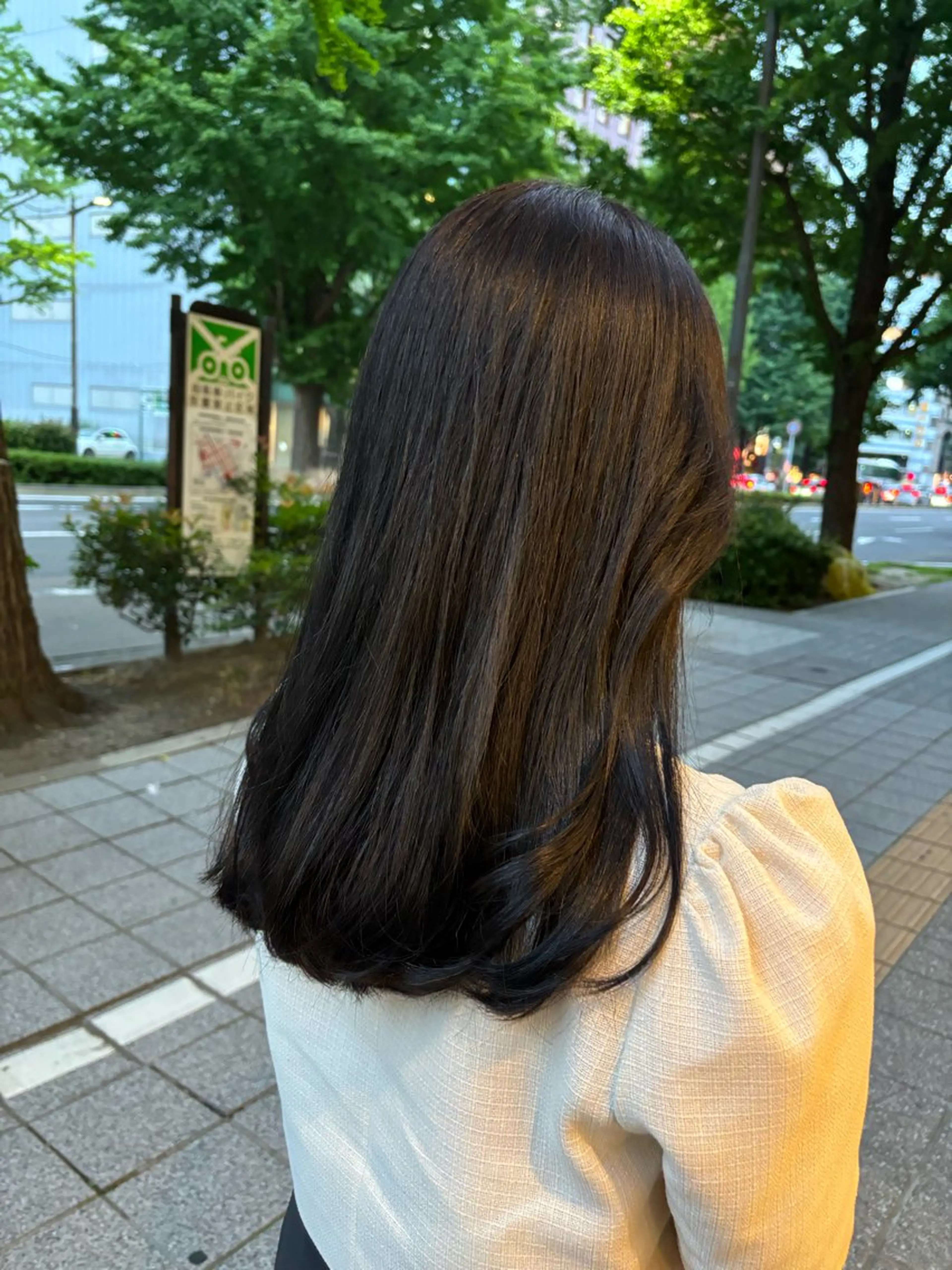 カラー ヘアカラー 🍓ハイトーンカラー 🎀nene🍓のヘアスタイル