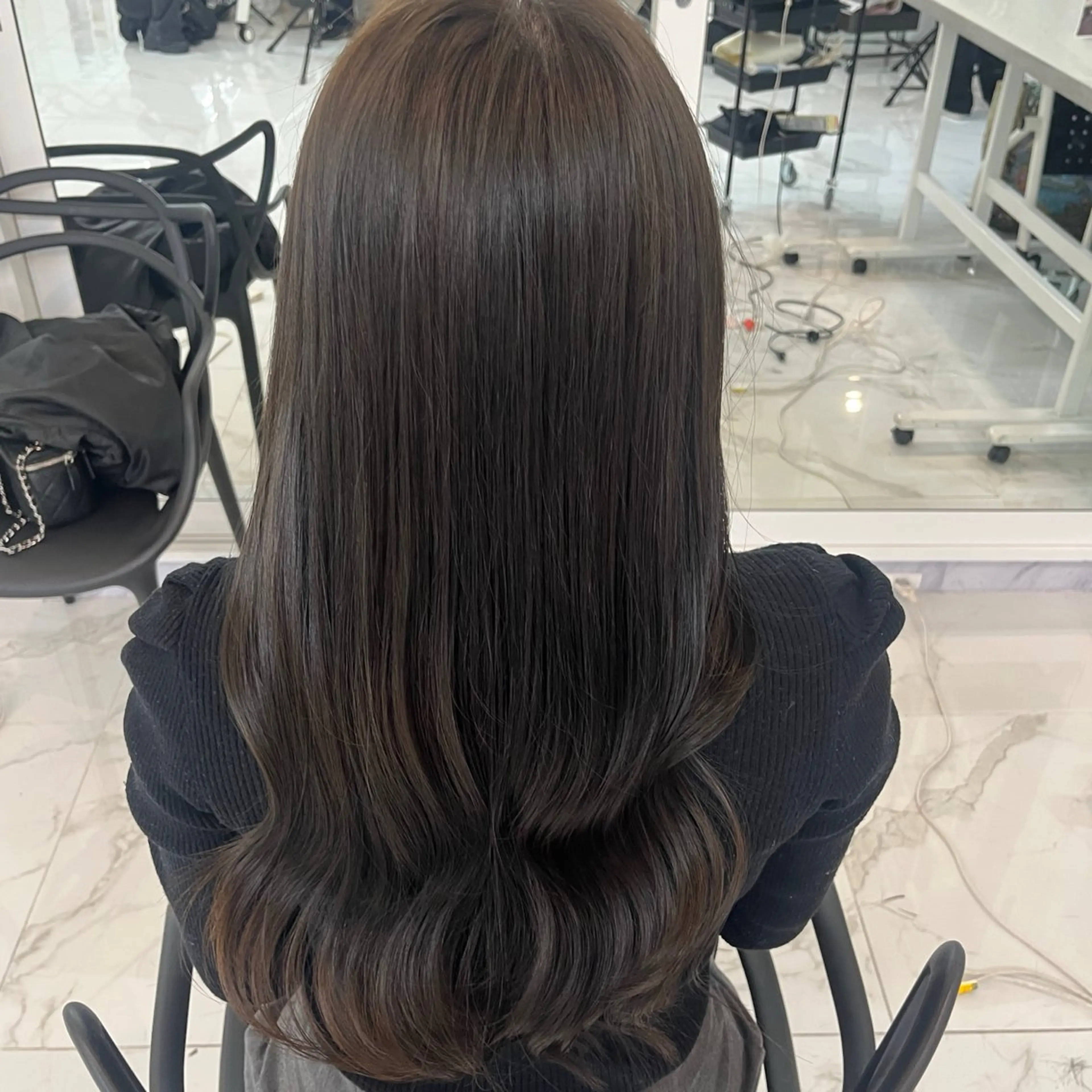 ロング カラー カット トリートメント girlystyle ♡𝐘𝐮𝐤𝐚♡のヘアスタイル