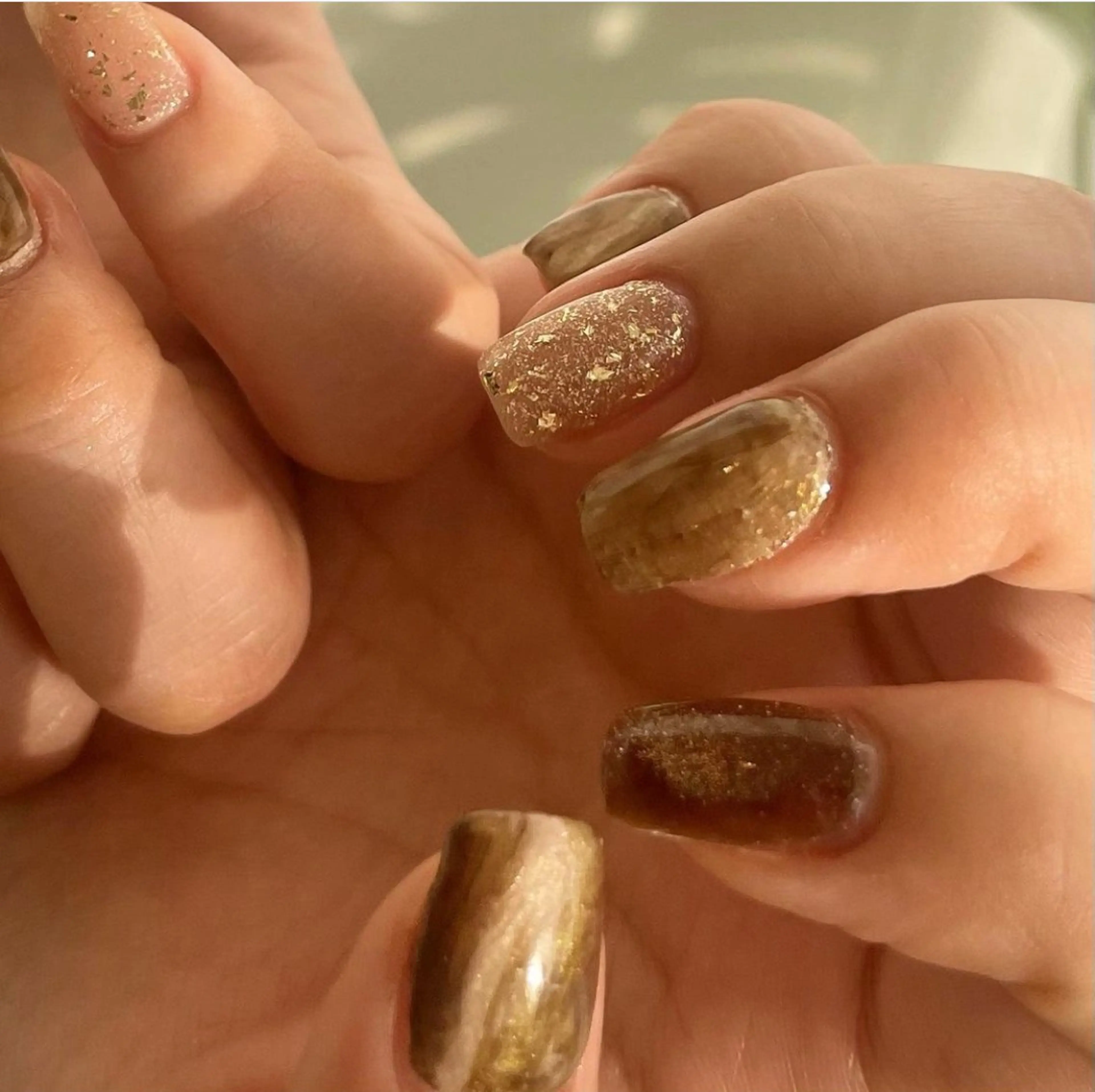 ネイル ニュアンスネイル ハンドネイル pétit所属・pétit hiyoriのネイルデザイン