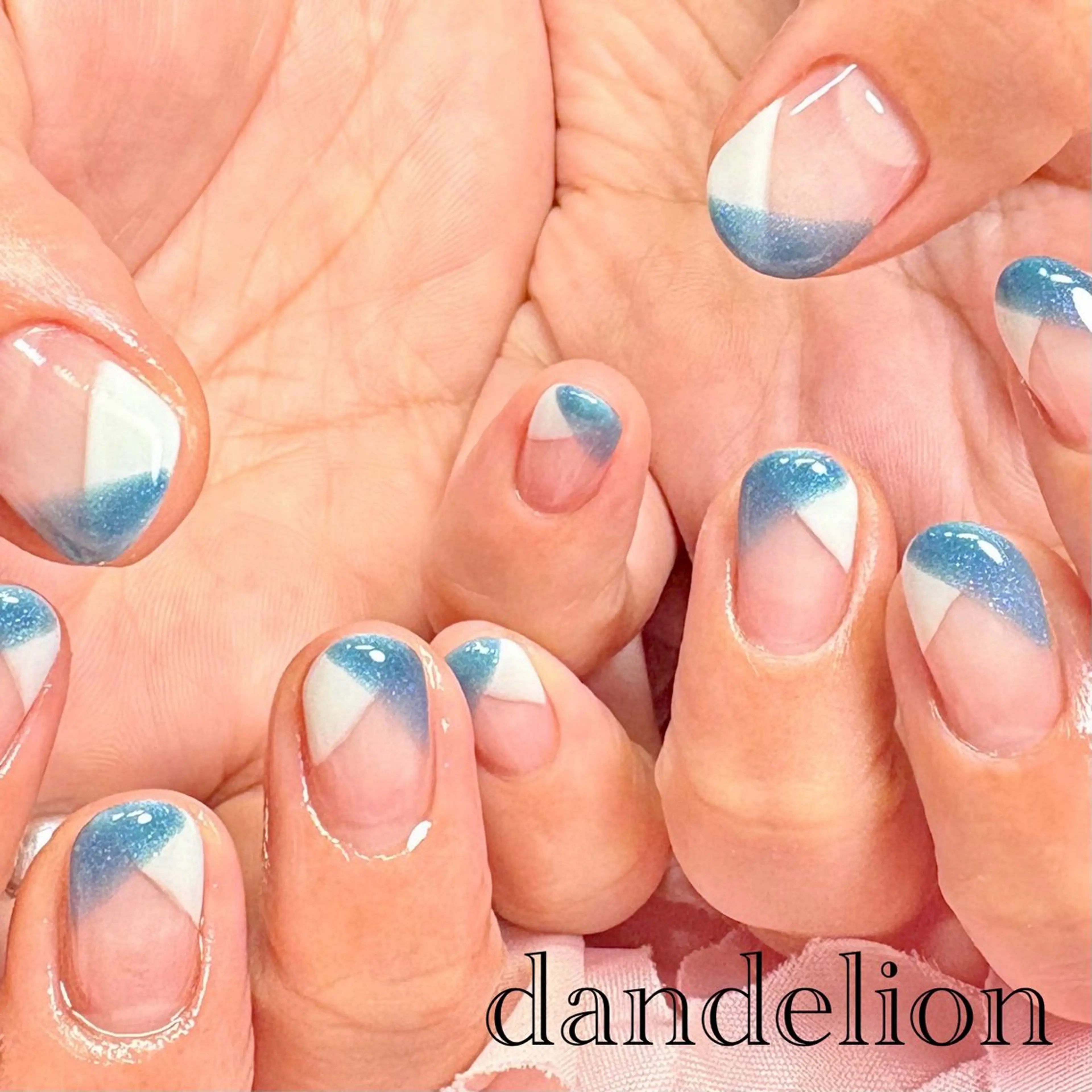 ネイル ハンドネイル ハンドケア dandelion ダンデライオンのネイルデザイン