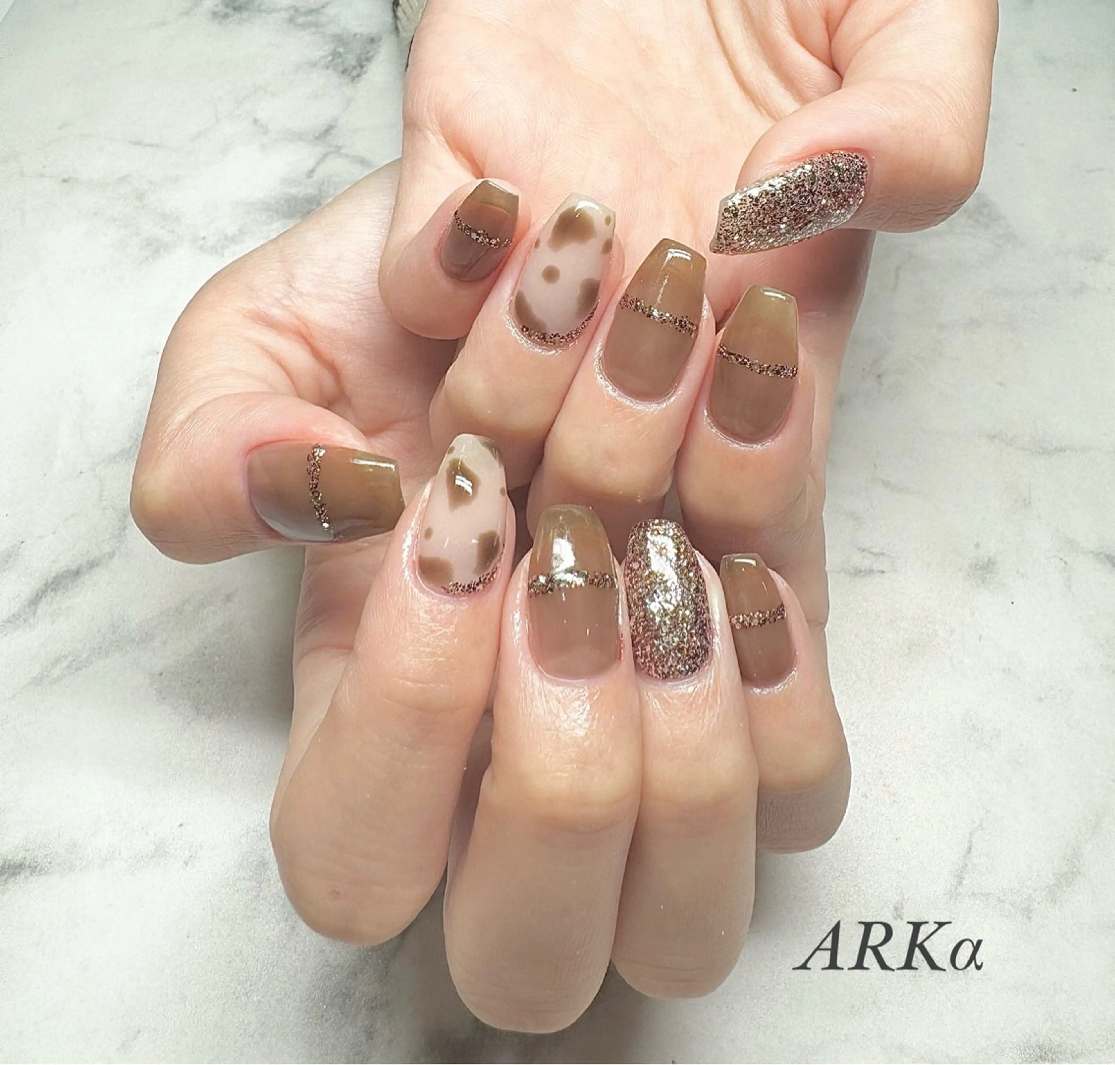 ネイル ハンドネイル ARKα SHIORIのネイルデザイン