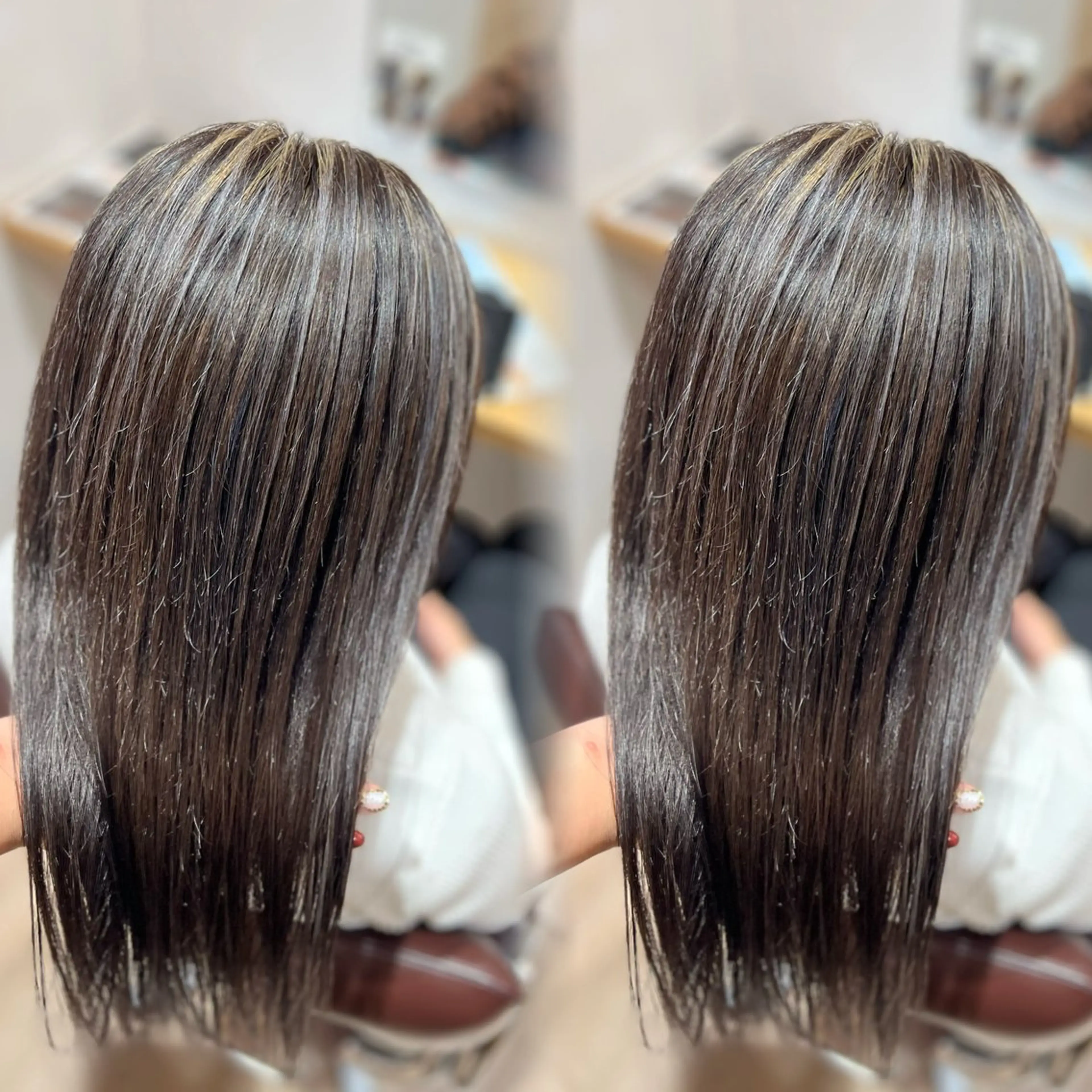 カラー diar湘南台所属・スガワラ　メグミ/ 湘南台/カットモデルのヘアスタイル