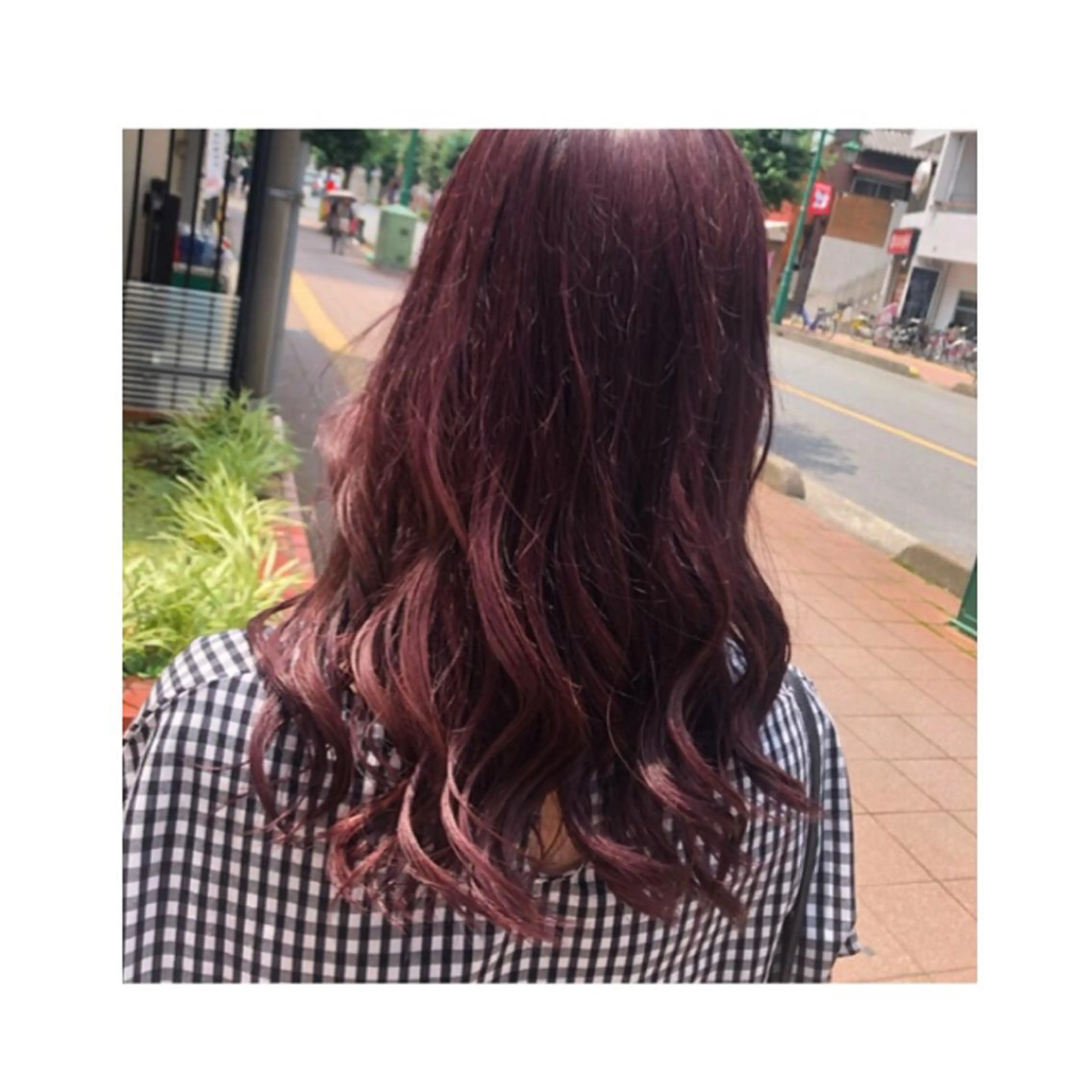ロング ヘアカラー ❁⃘ ち だ り さ ❁⃘のヘアスタイル