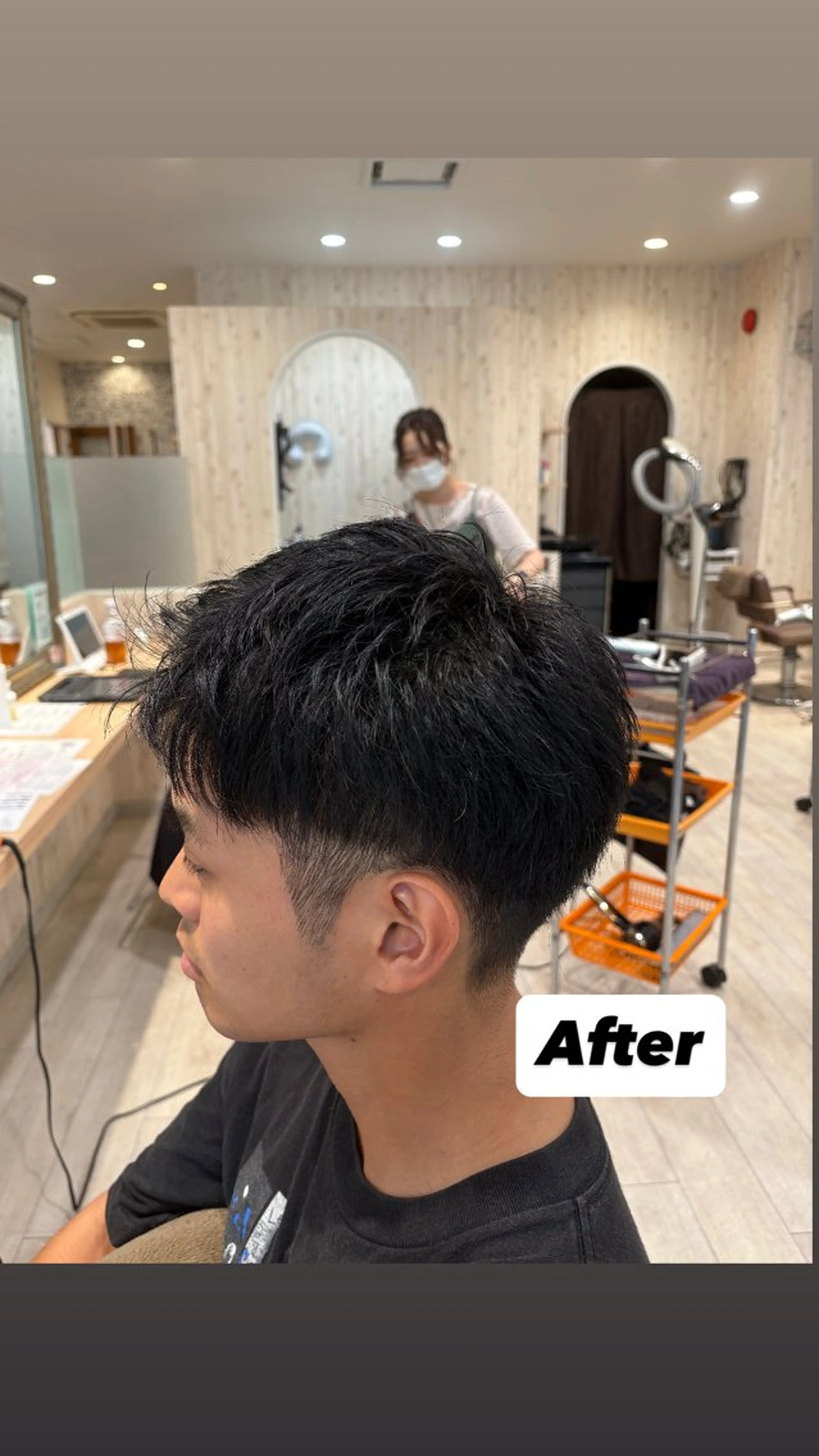 メンズ メンズ0円モデル✂️ 🎀藤村音寧🎀のヘアスタイル