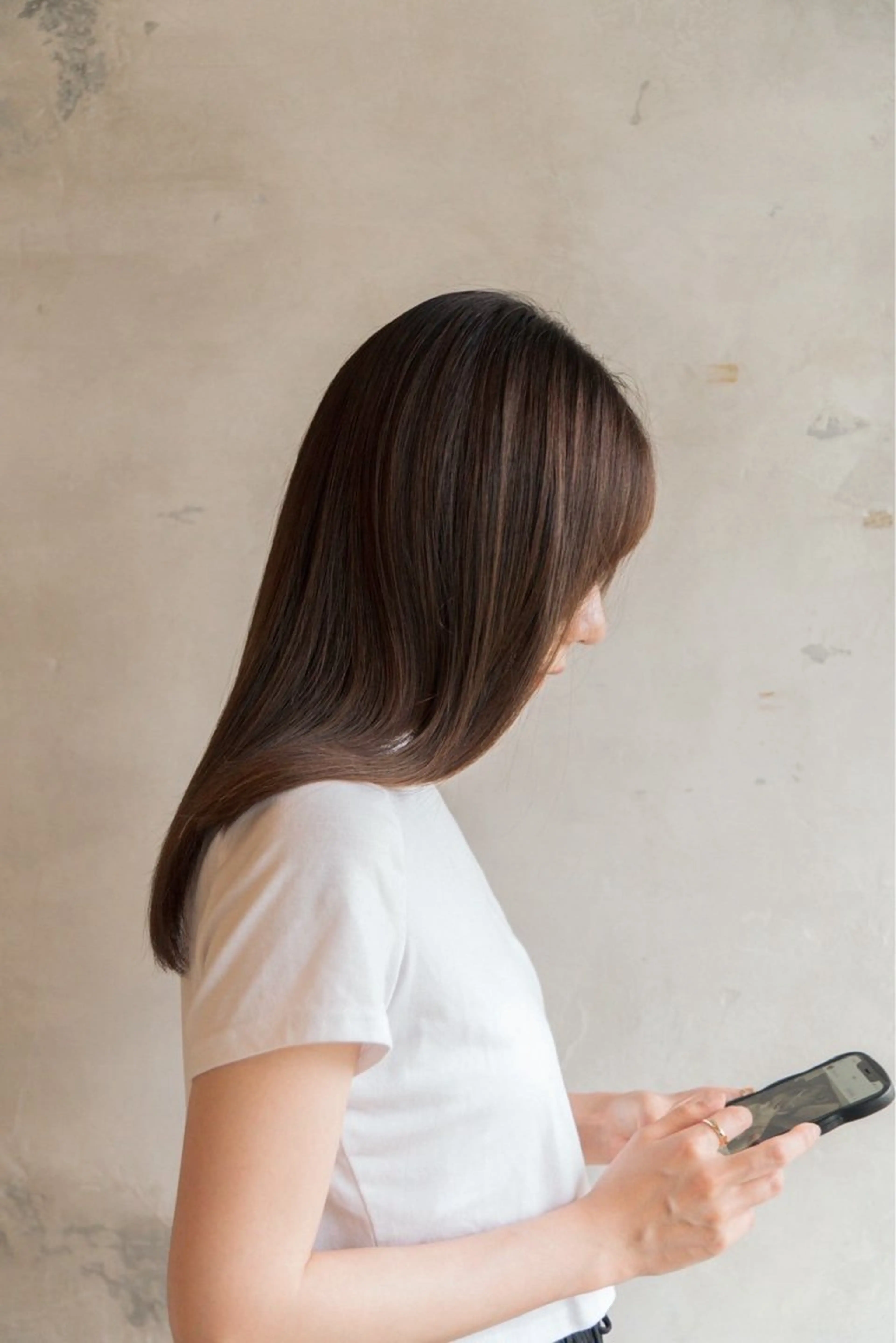 ロング カラー モトムラ アミのヘアスタイル