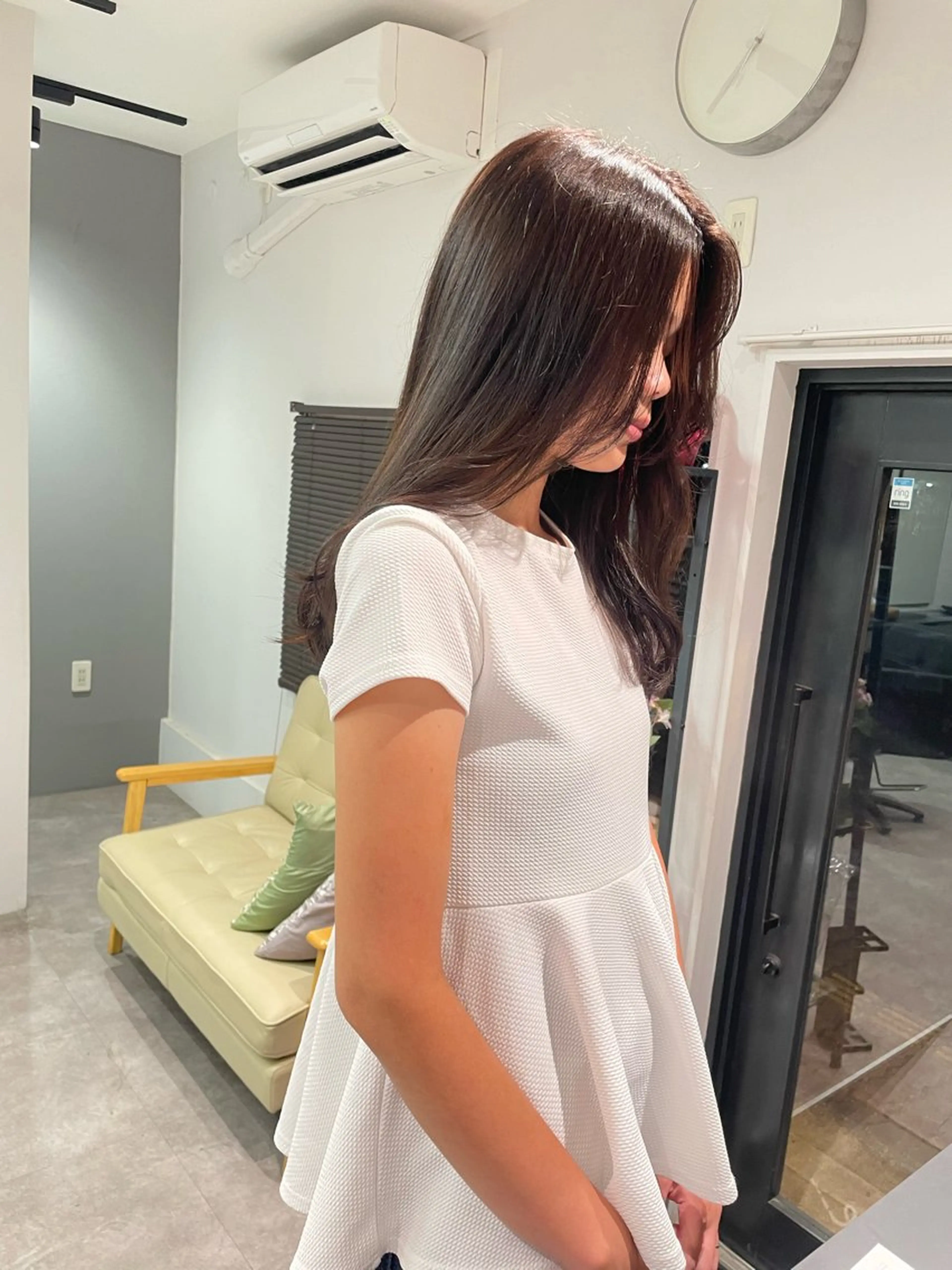 低刺激カラー！ダメージレスで艶カラーに✨️の写真