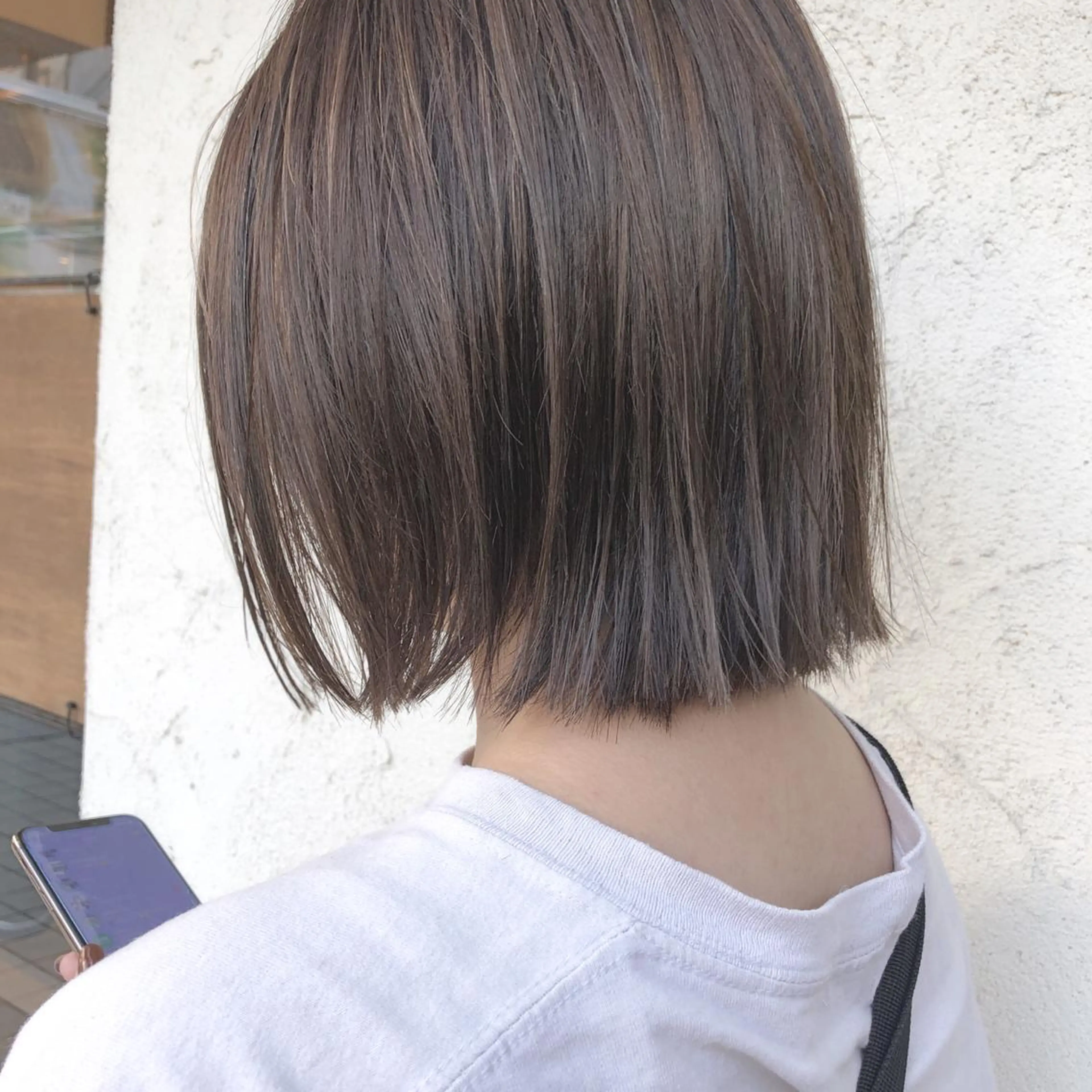 ショート カラー アディクシーカラー 透明感カラー カット ヘアカラー トリートメント ヘアセット 艶髪育成サロン 京橋　shinのヘアスタイル