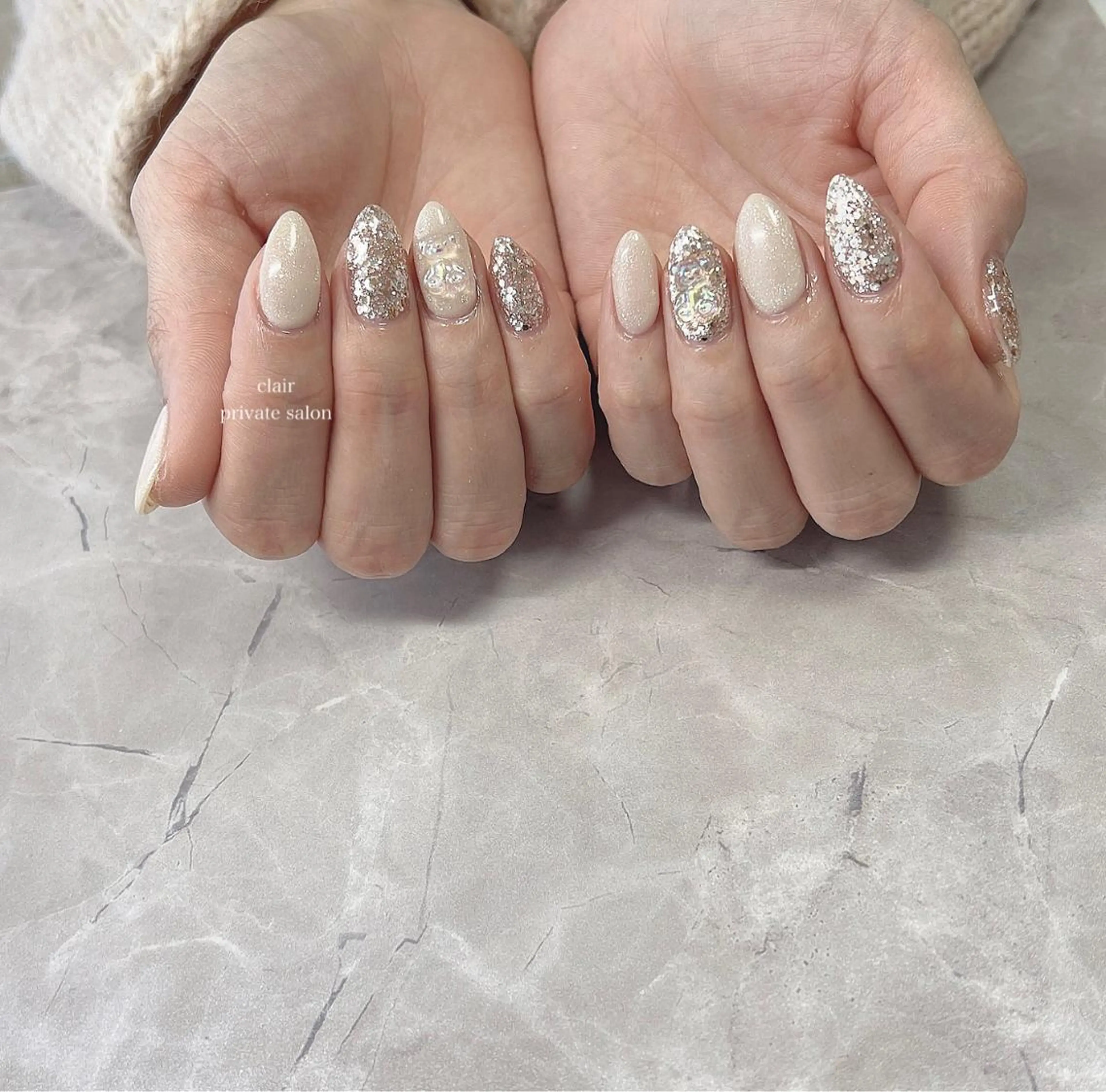 ネイル ハンドネイル ハンドケア nail salon una.のネイルデザイン