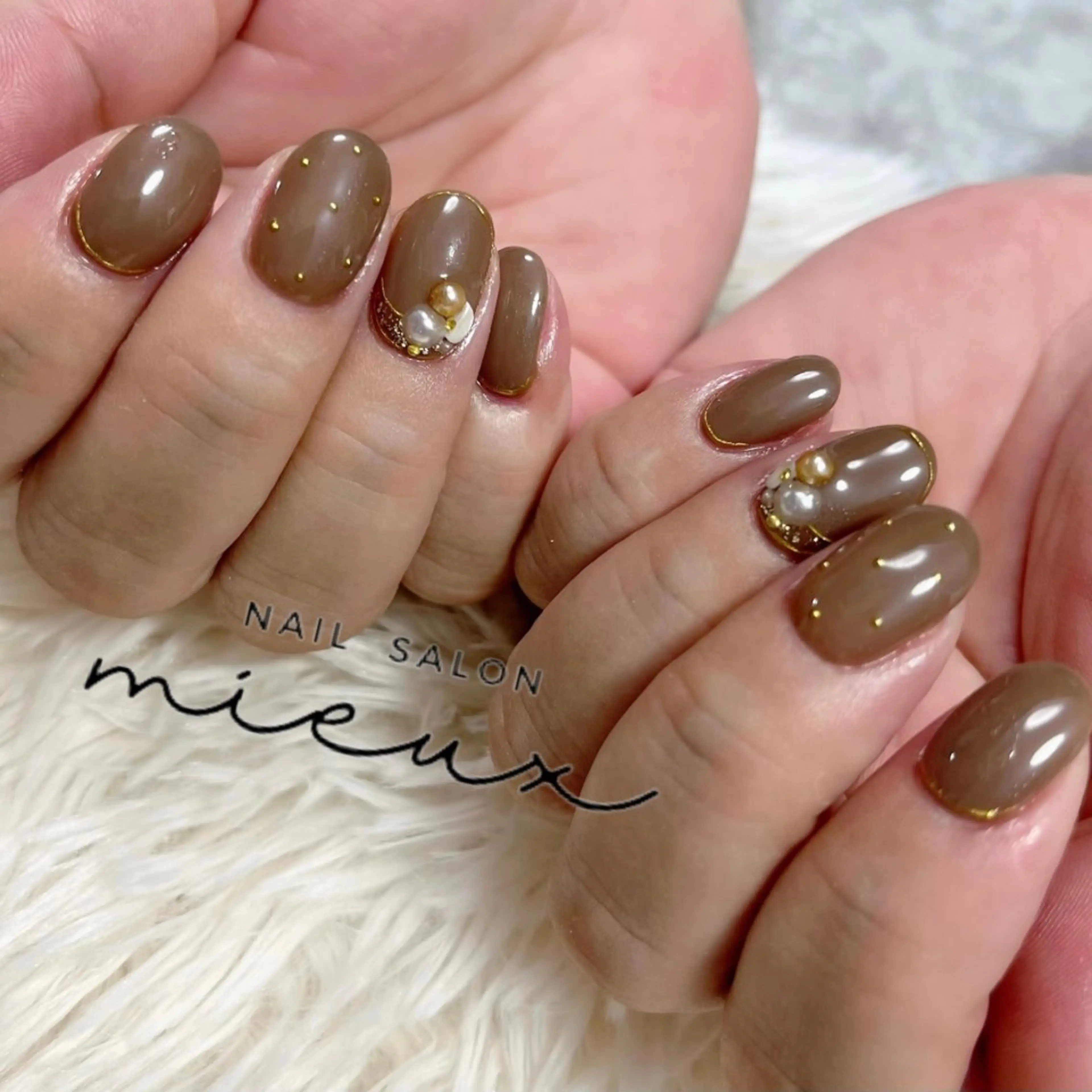 ネイル ハンドネイル nail salon mieux所属・mieux ariiiのネイルデザイン