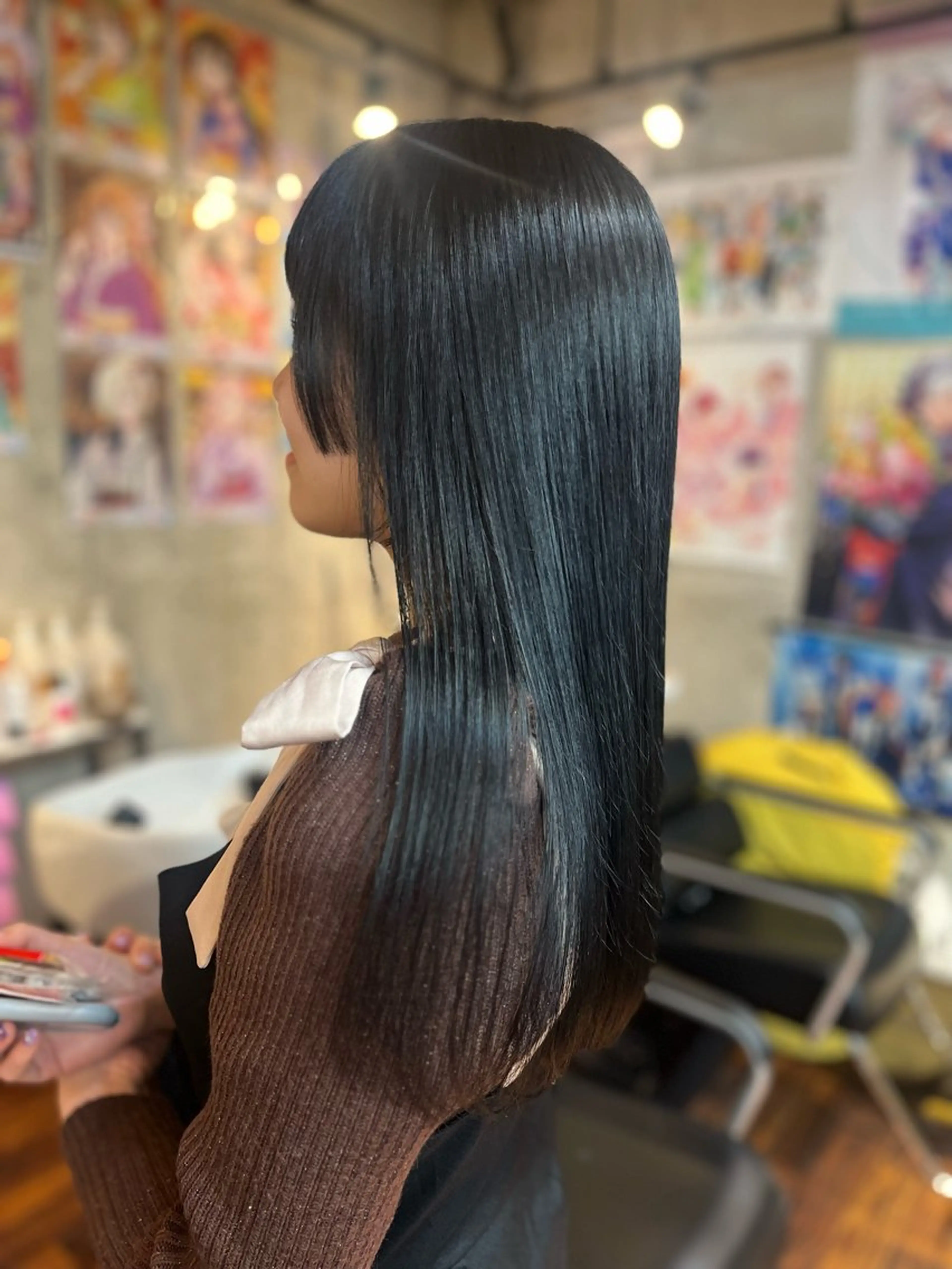 ロング 姫カット 韓国風ヘア ウルフカット 🍭AKANE ショートカット極め中のヘアスタイル