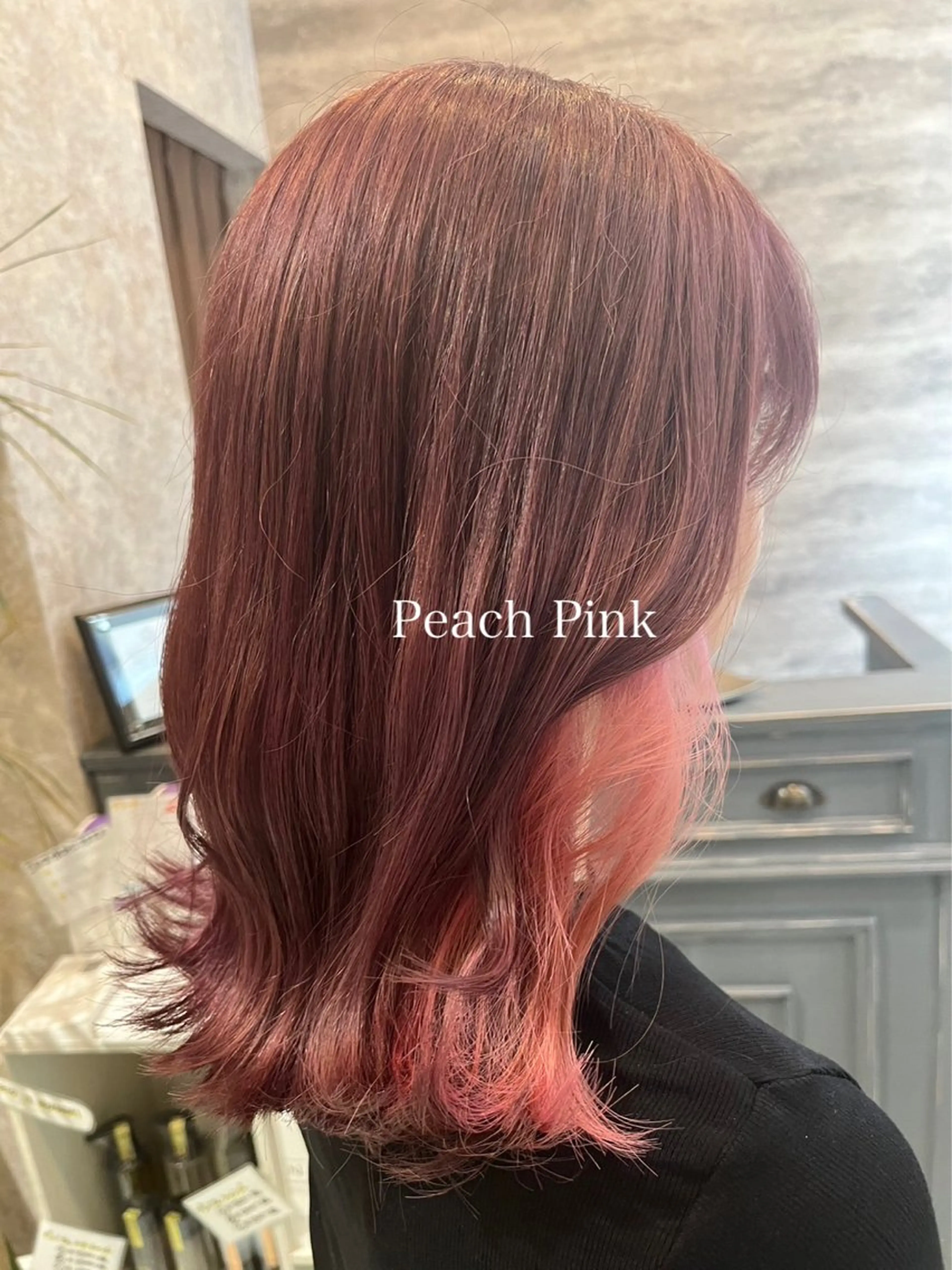 セミロング カラー ブリーチ ダブルカラー グラデーションカラー ハイライトカラー インナーカラー 💈Blanco💈 カラー&ケア🌈のヘアスタイル