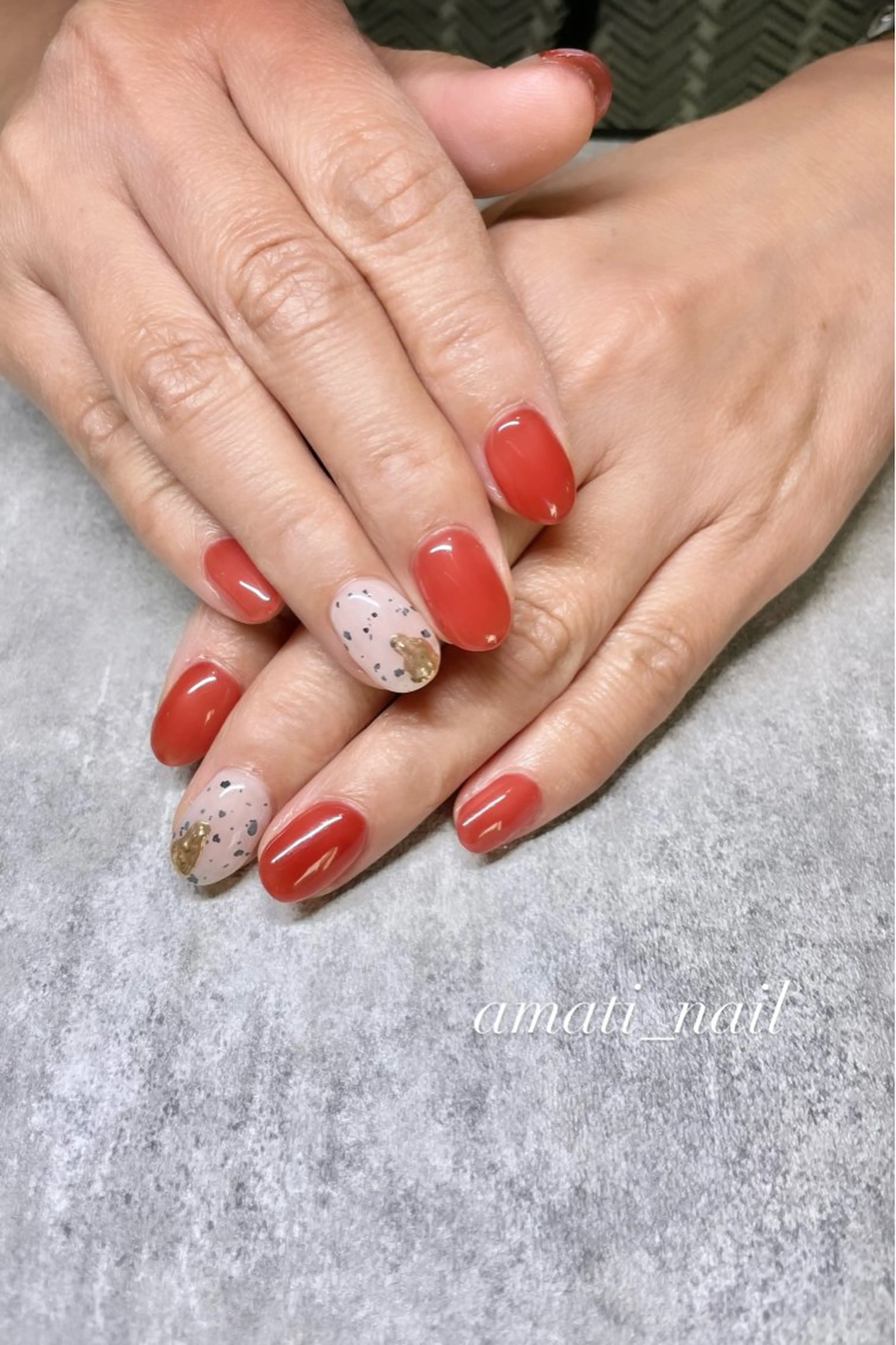 ネイル フットネイル ジェルネイル マグネットネイル ミラーネイル ニュアンスネイル ハンドネイル amati_nail TAKAKOのネイルデザイン