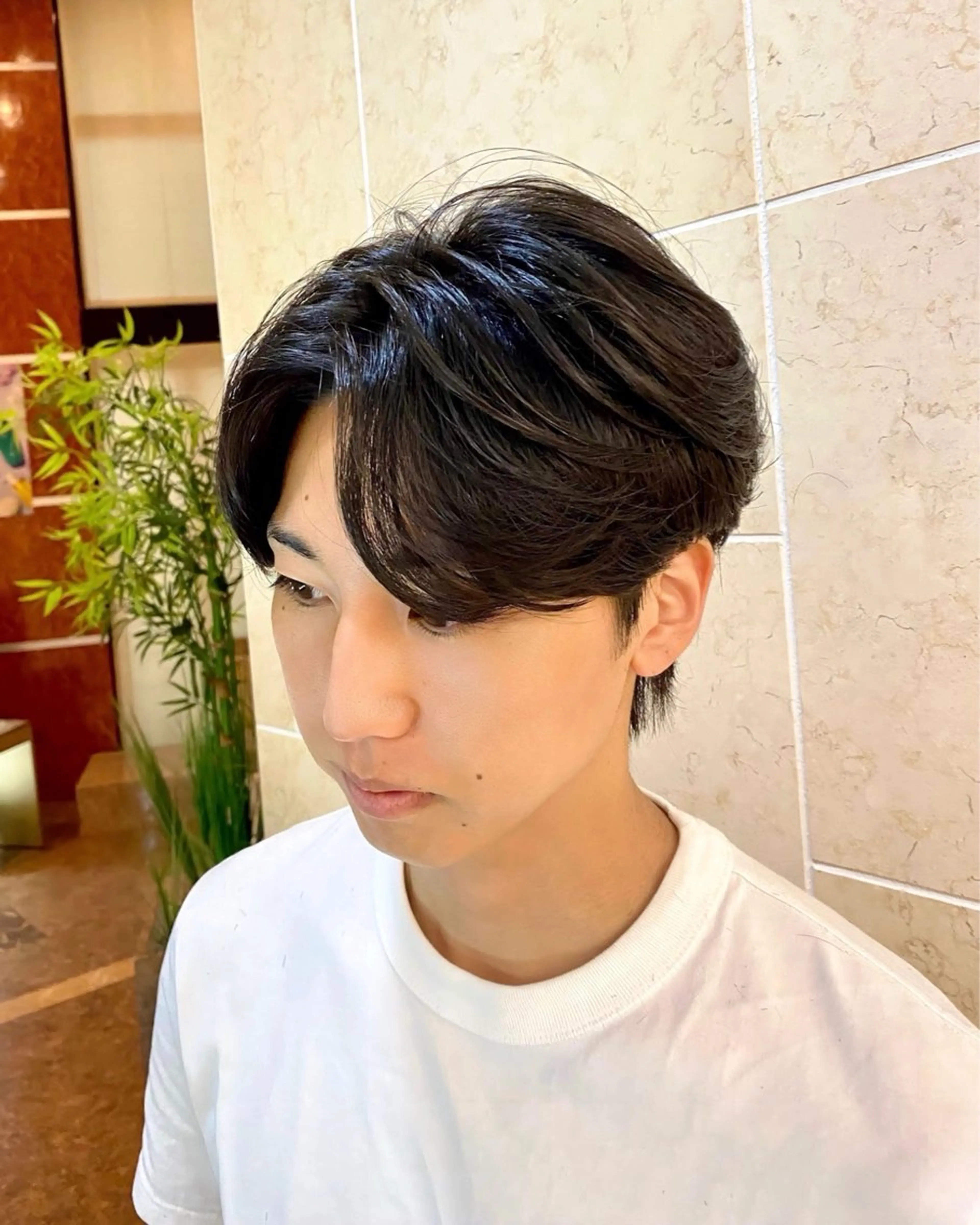 パーマ メンズ MAZE梅田所属・韓国メンズヘア関戸 和輝🇰🇷のヘアスタイル
