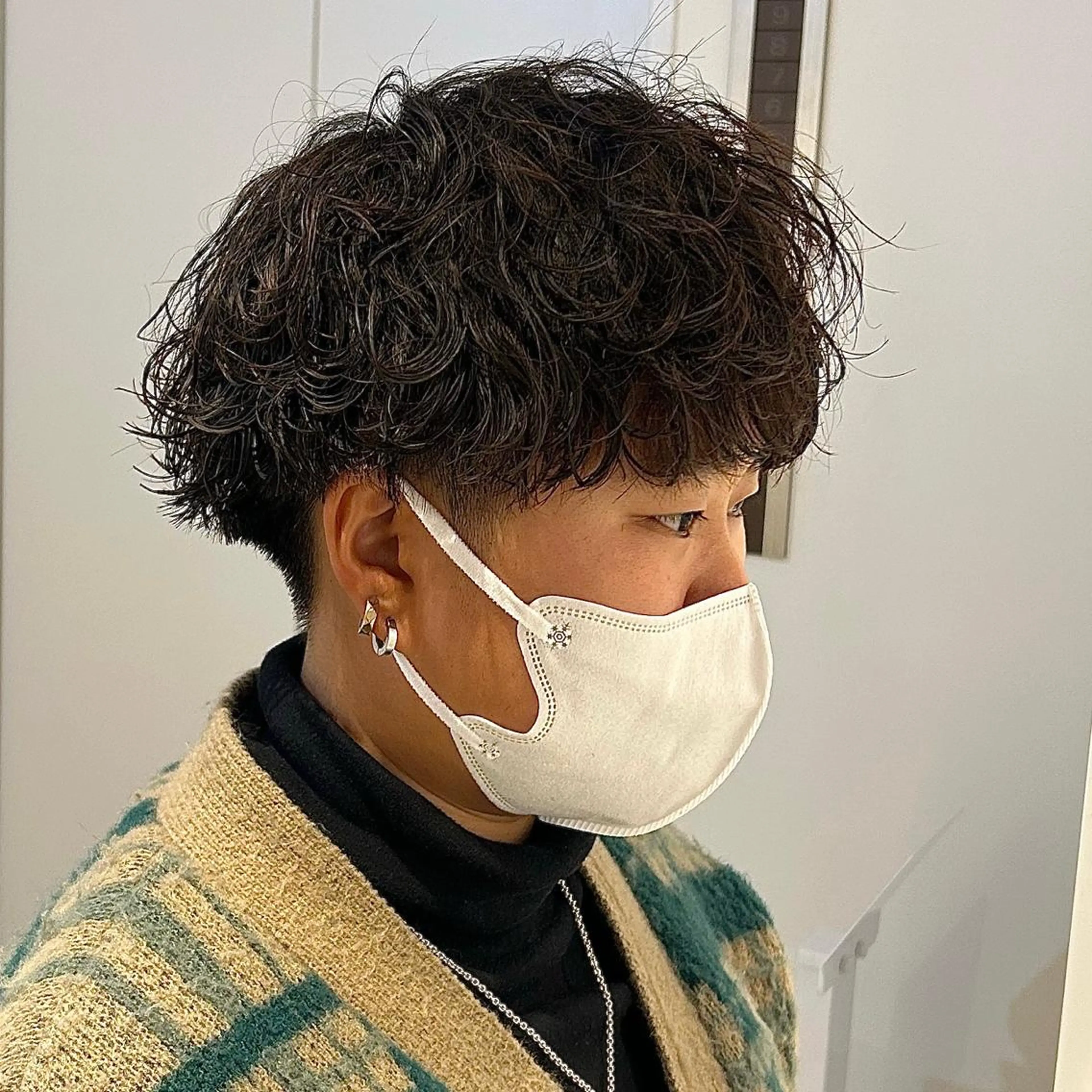 パーマ メンズ カット パーマ CYAN by acoron .池袋所属・メンズパーマ職人 ユキハシのヘアスタイル