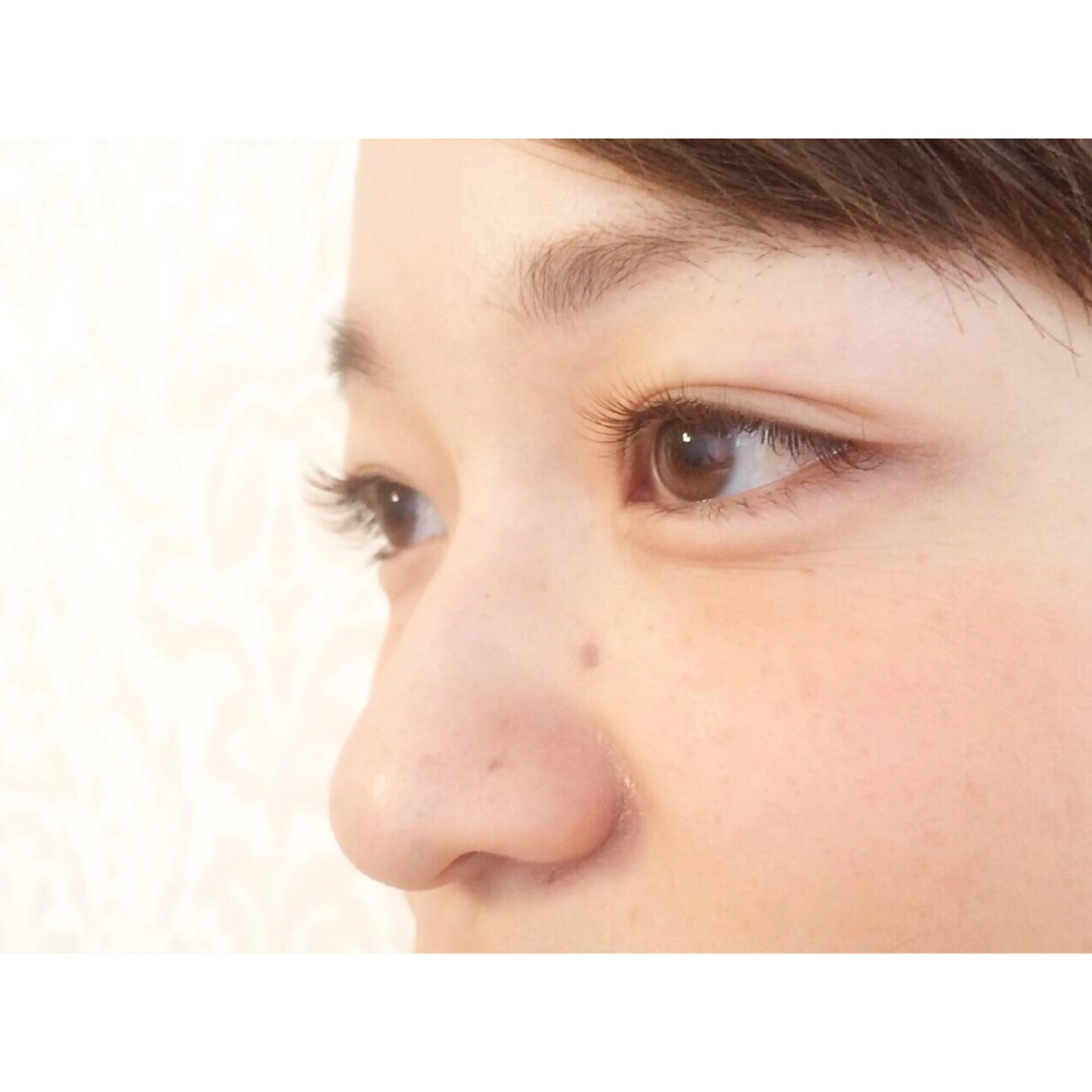 カラー マツエク・マツパ ブラウンカラー ダークブラウン オレンジ オレンジブラウン カラーマツエク minette BIBI所属・KUREYAMA eyelistのマツエク・マツパデザイン