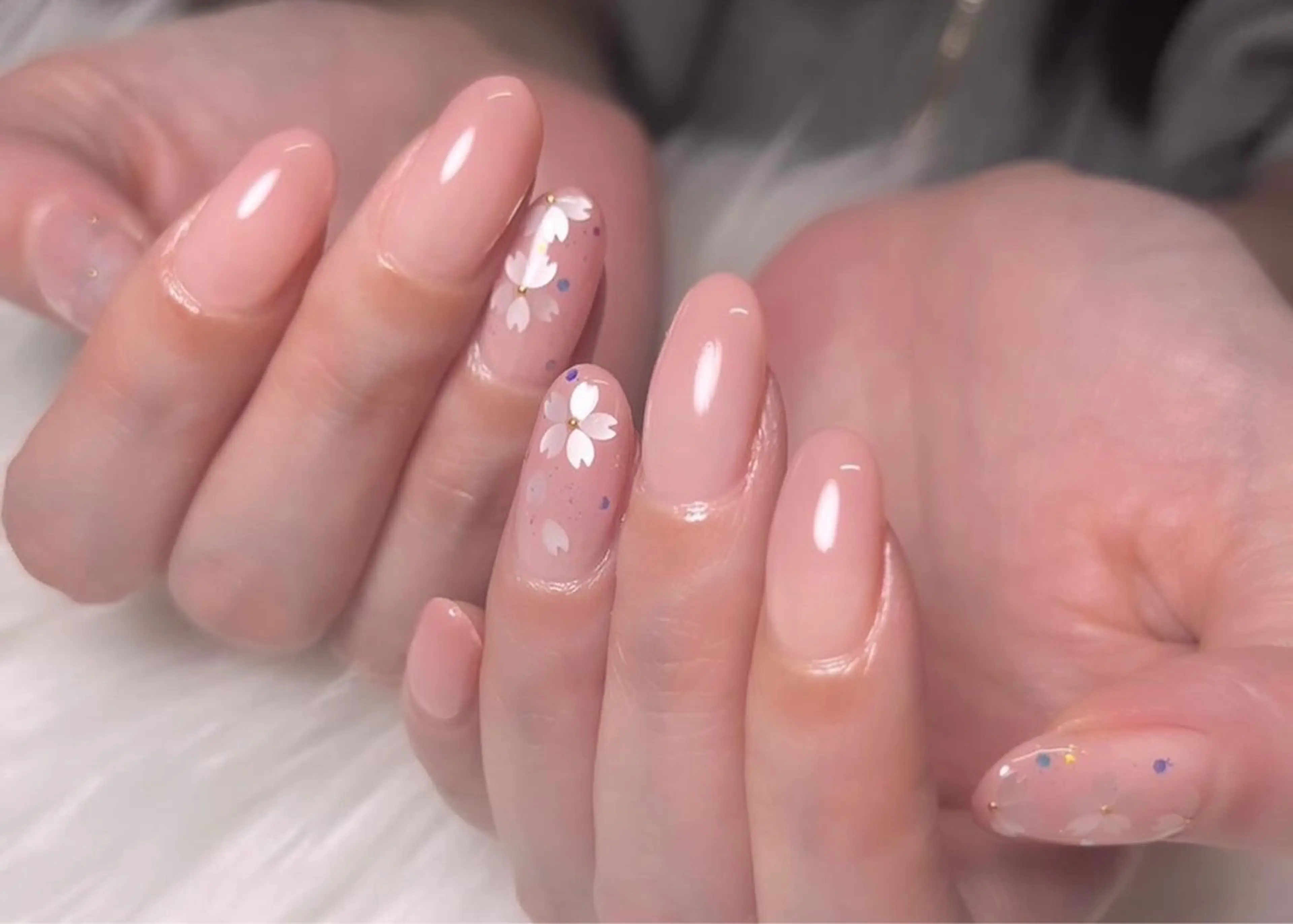 ネイル アートネイル 春ネイル Nail&Beauty Salon Sis所属・Sis🩶パラジェル Madokaのネイルデザイン