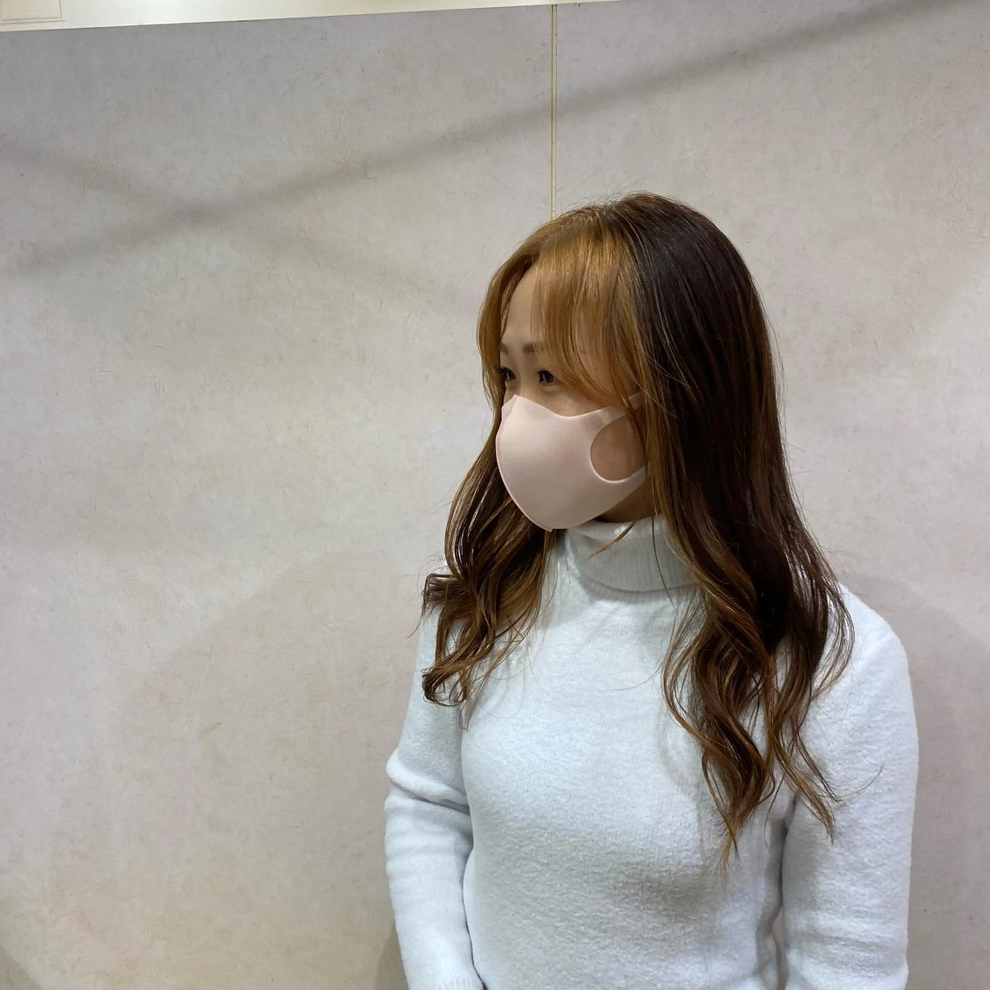 セミロング 波巻きスパイラル/ メンズパーマ/ゆうひのヘアスタイル